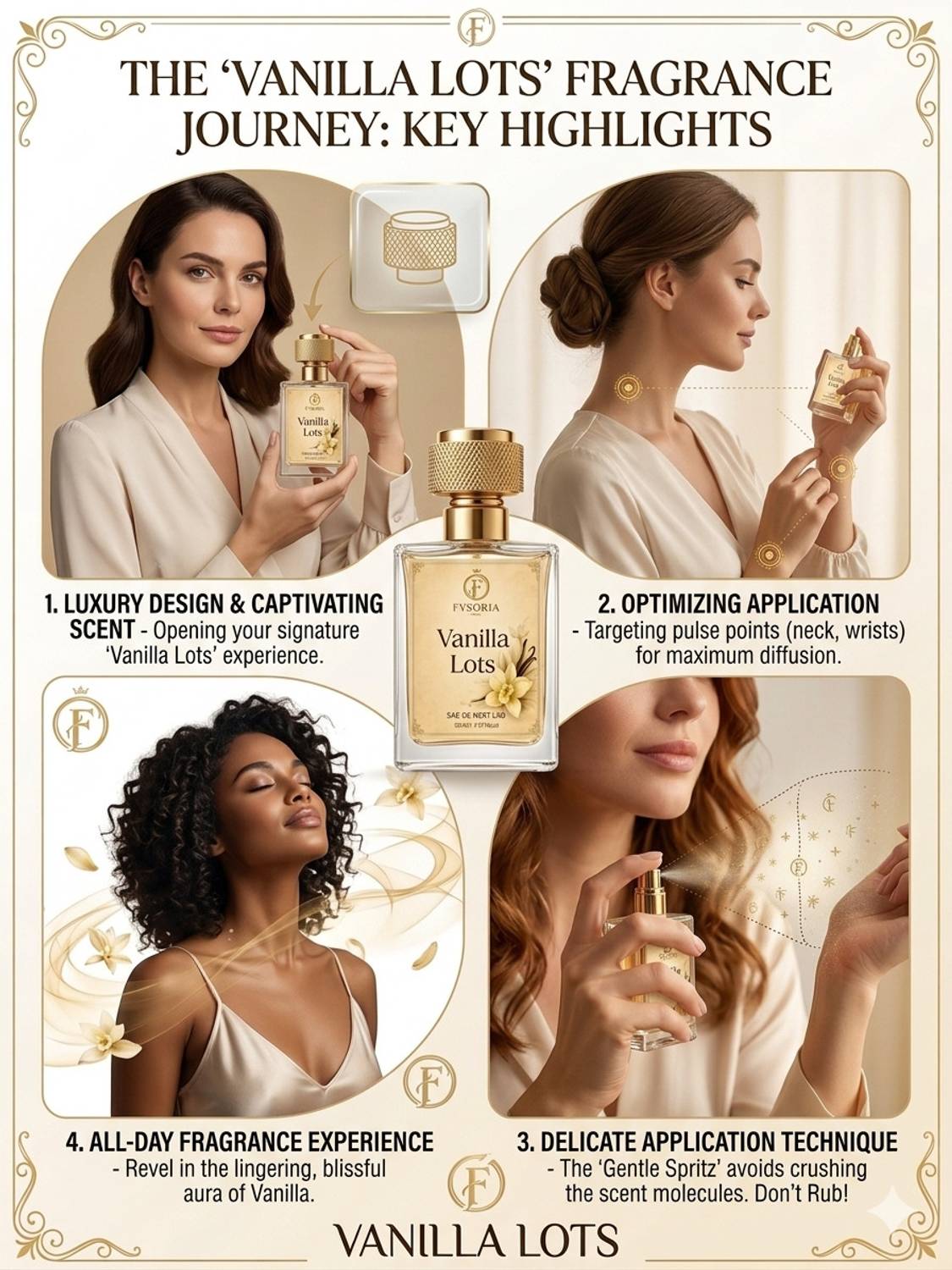 FYXORIA Vanilla Lots 50ml Body Perfume - Image 4