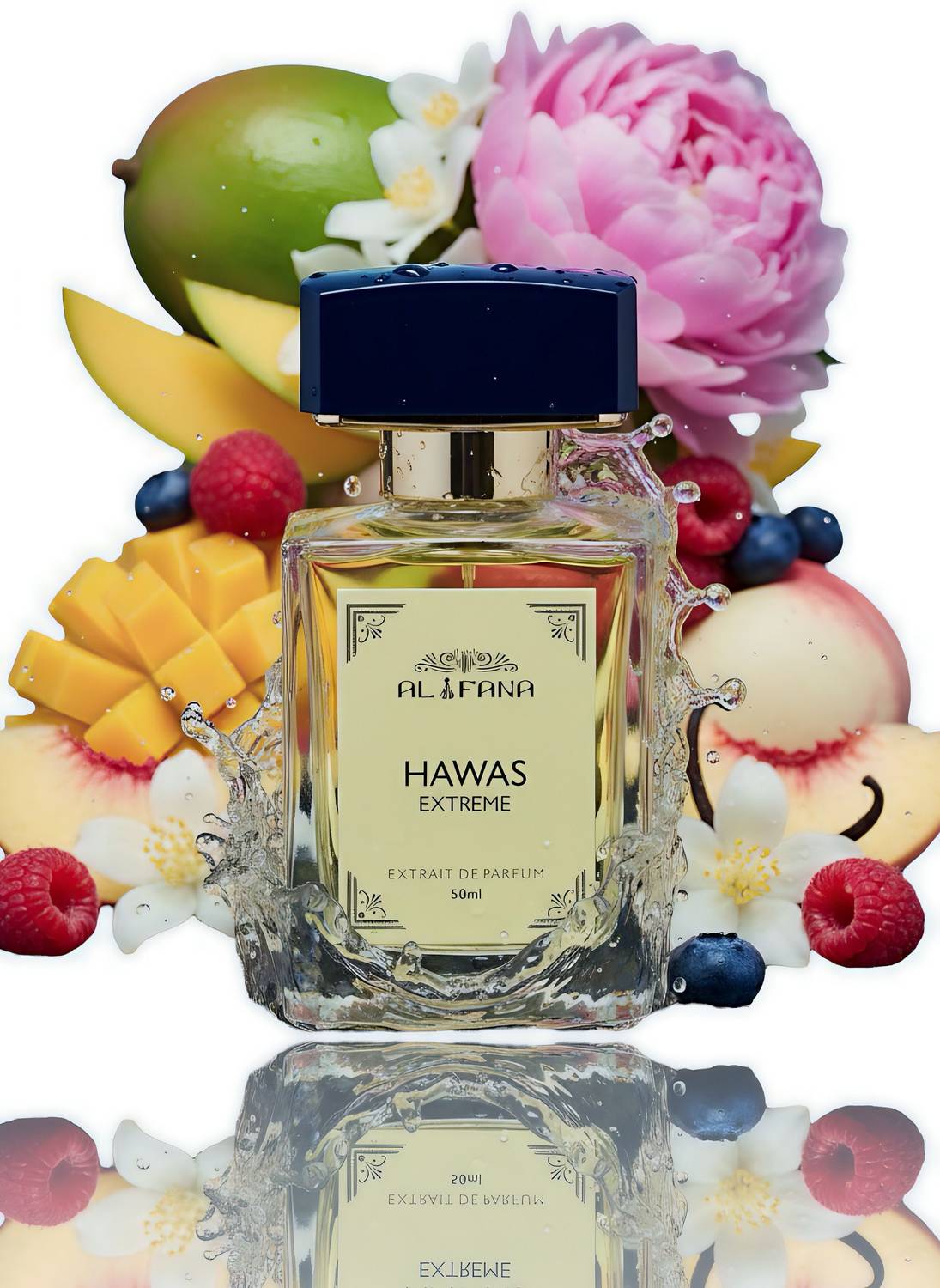 AL FANA Hawas Extreme Unisex Perfume 50 ml - Image 1