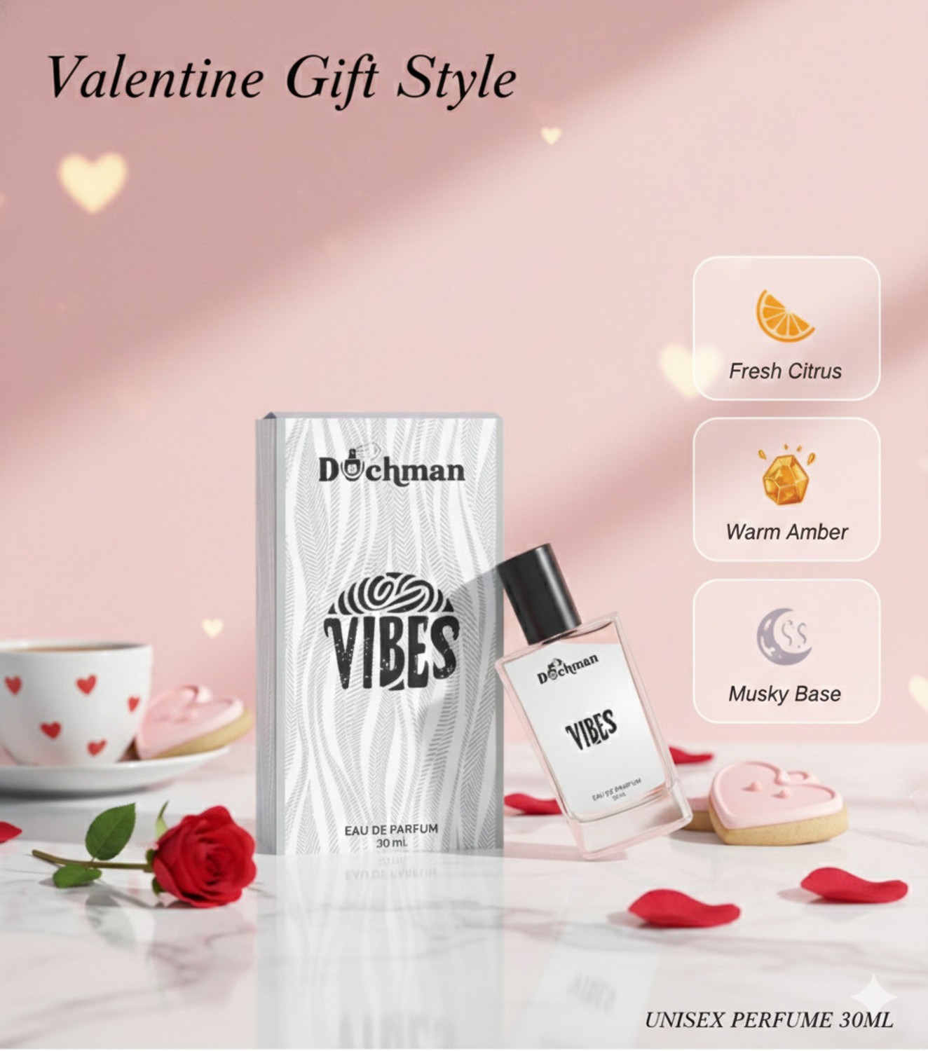 Image of DUCHMAN Long Lasting Fragrance ! Breezy Daily Scent ! Eau de Parfum - 30 ml
