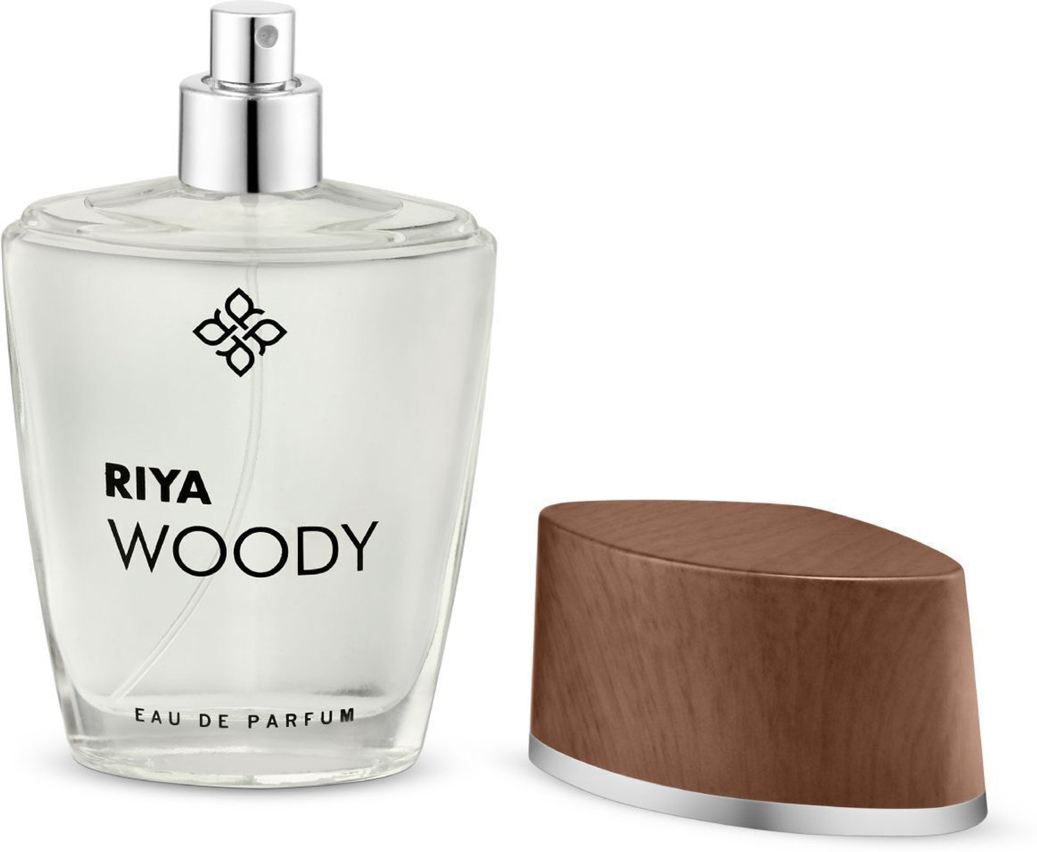 Image of RIYA Woody Perfume | Long Lasting Fragrance | Bergamot and Pink Pepper Eau de Parfum - 100 ml