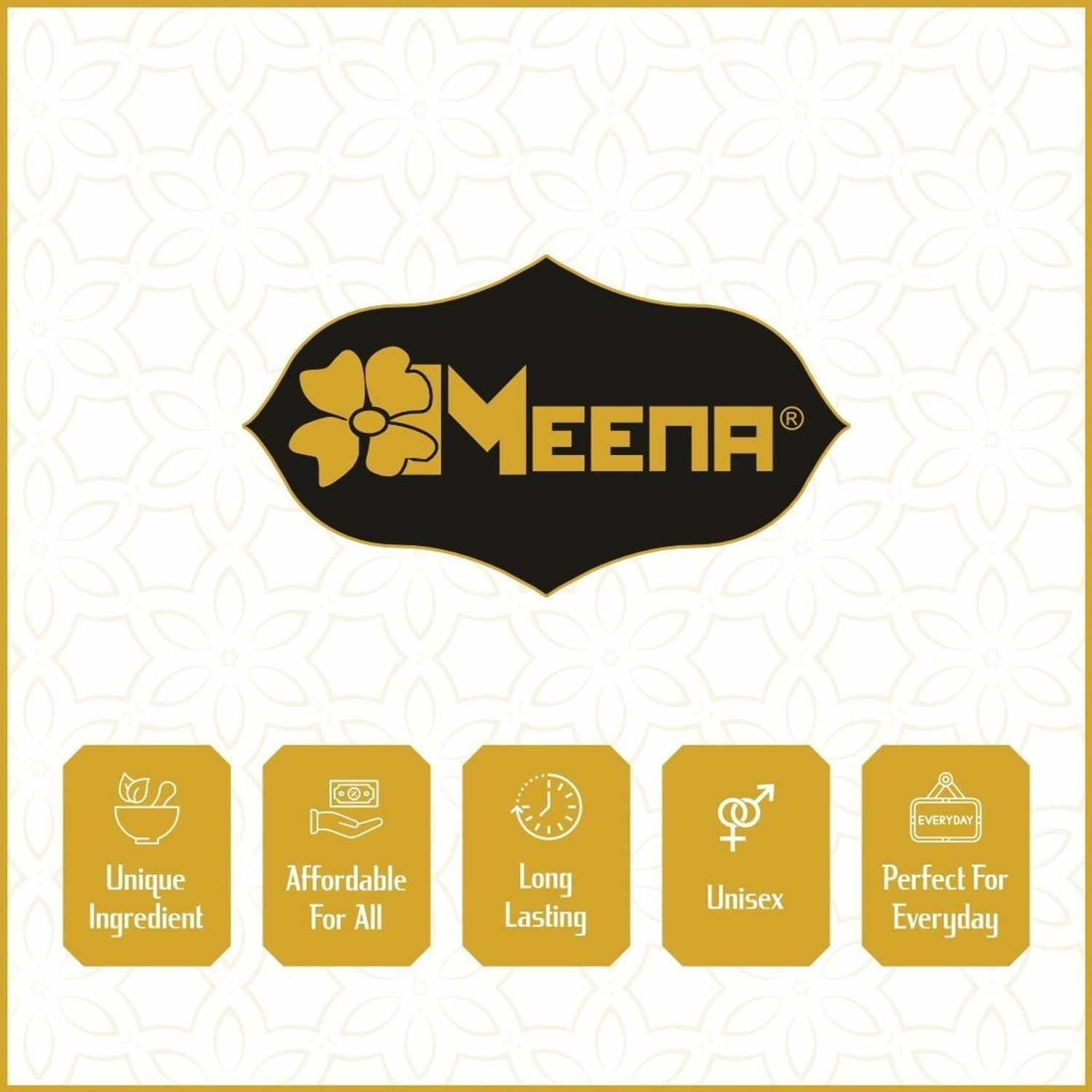 Image of MEENA WHITE OUDH Roll on Attar, Long Lasting Amber Fragrance Floral Attar