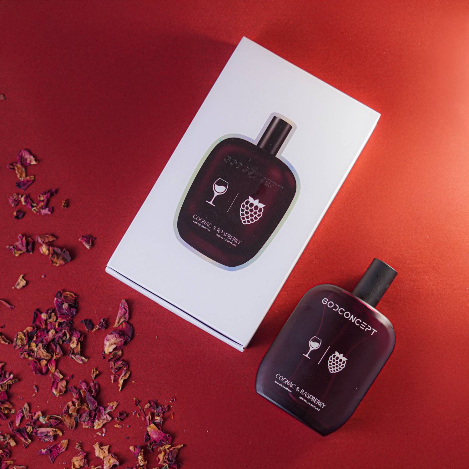 GodConcept Bergamot & Sandalwood-Cognac & Raspberry Eau de Parfum - - Image 2