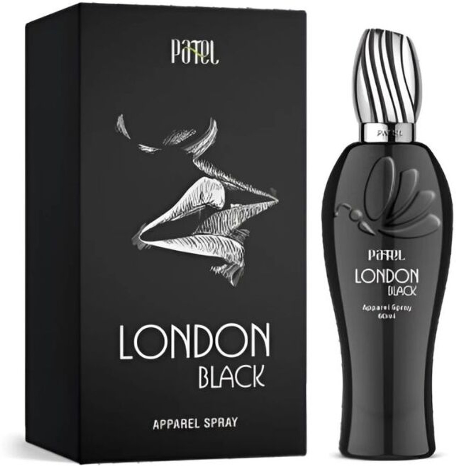 Image of PATEL 1 LONDON BLACK APPAREL SPRAY PERFUME 60ML Perfume - 60 ml