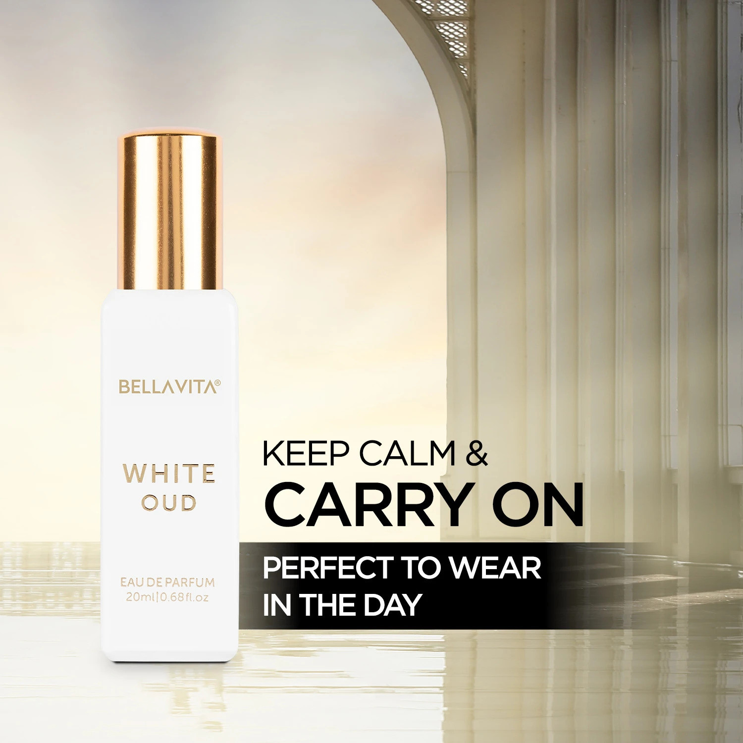 Image of BELLAVITA WHITE OUD perfume & HONEY OUD perfume combo|2X20ML|With Citrus & Woody Notes| Eau de Parfum - 40 ml