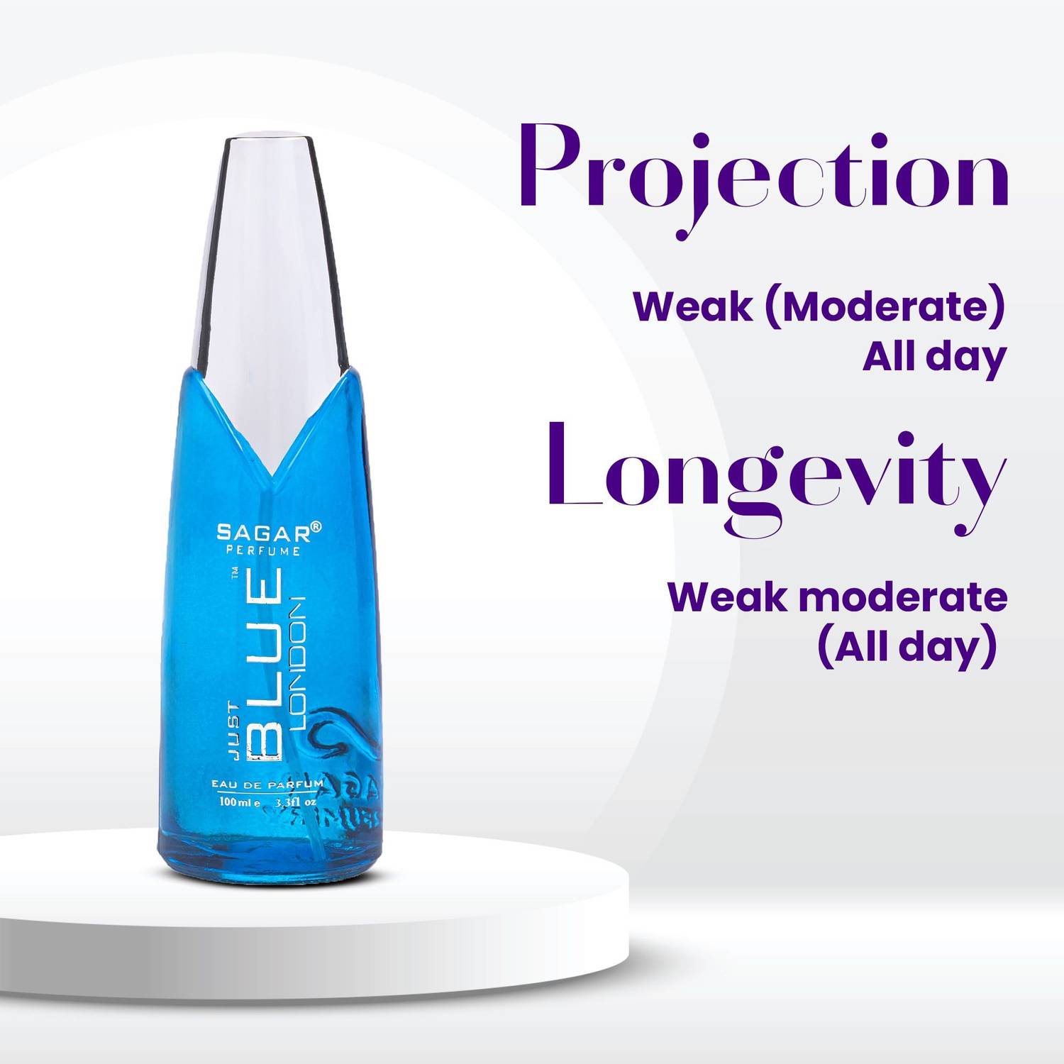 SAGAR Blue London Perfume 100 ml - Image 3
