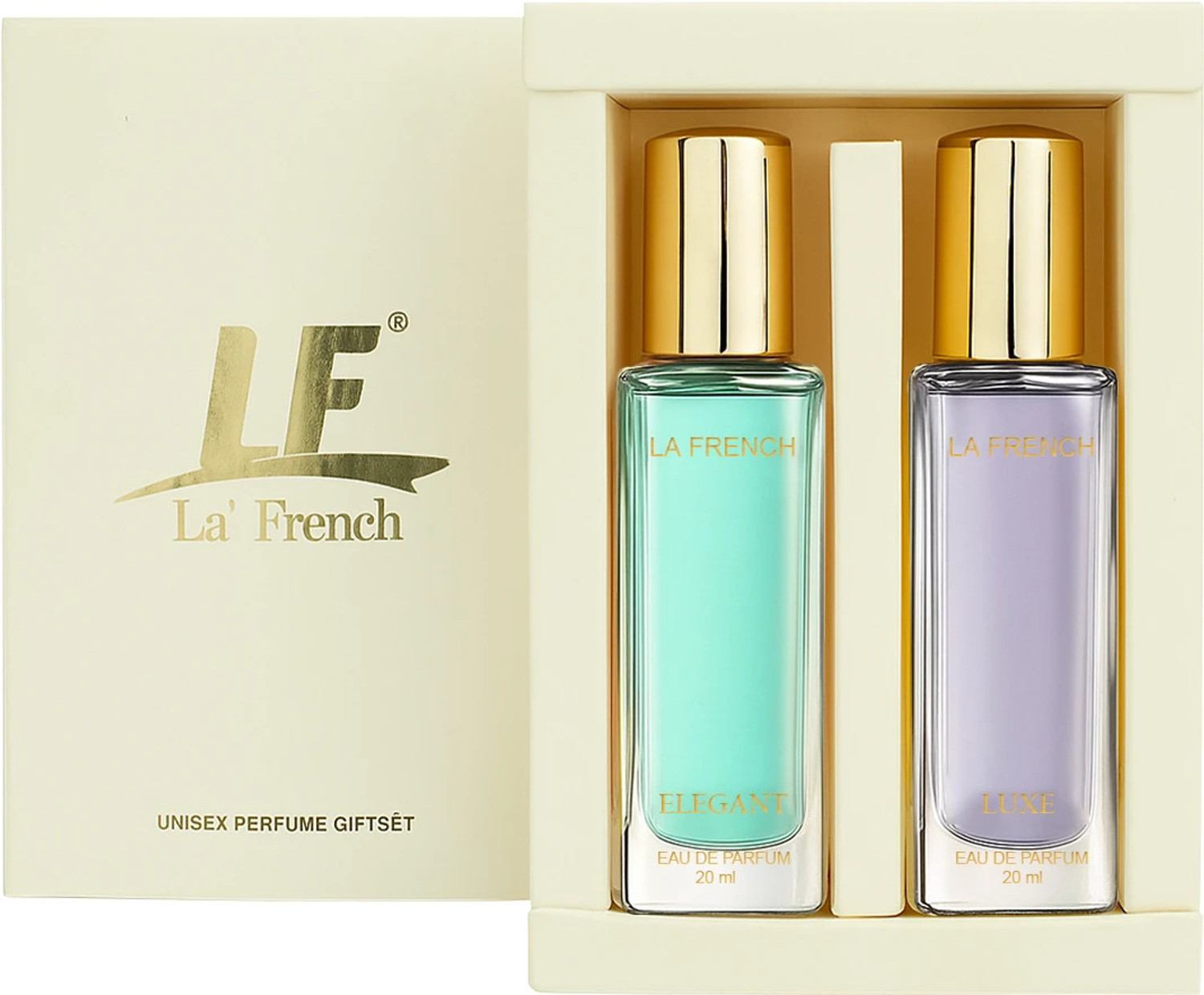 Image of La French Unisex Perfume Gift Set Elegant & Luxe | Long Lasting Perfume | Eau de Parfum - 40 ml