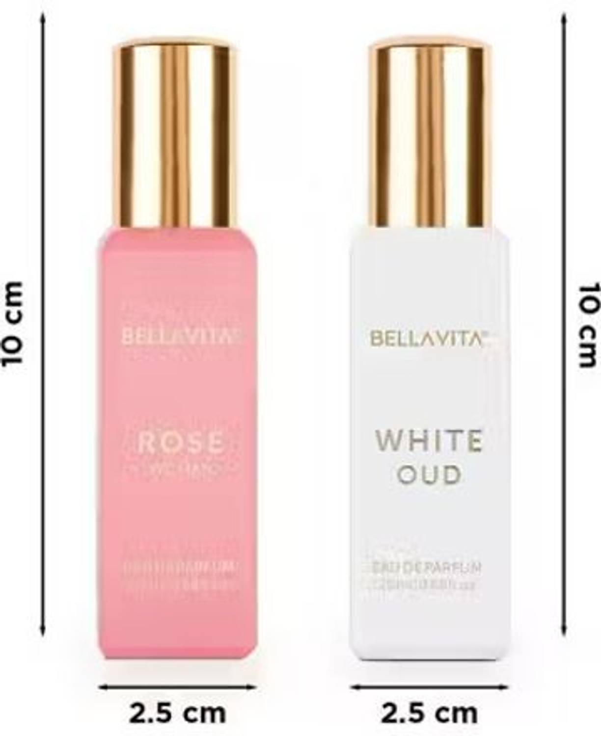 Bellavita Luxury ROSE + WHITE OUD Perfume 40 ml - Image 4