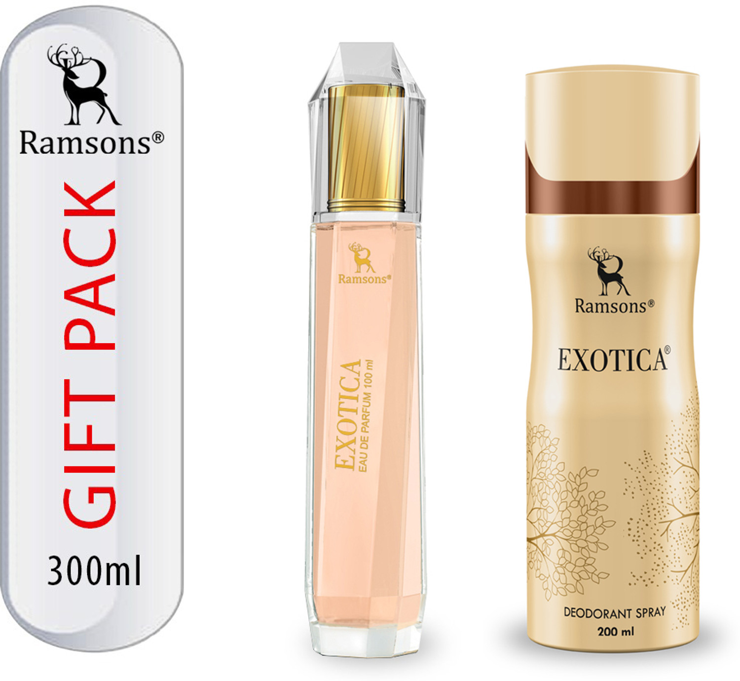 Image of RAMSONS Exotica Gift Pack Eau de Parfum - 300 ml