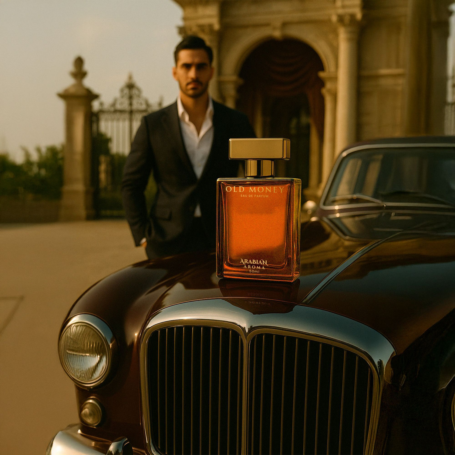 Image of Arabian aroma Old Money Eau de Parfum - Long Lasting Perfume for Man 50ml Eau de Parfum - 50 ml
