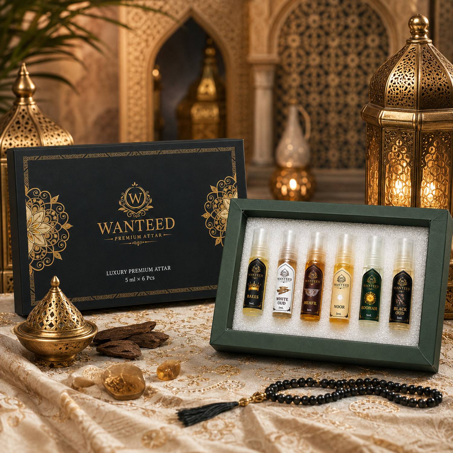 Wanteed Amber Fruity Saffron Arabian Pack of 6 · 5 ml (30 ml total) - Image 5