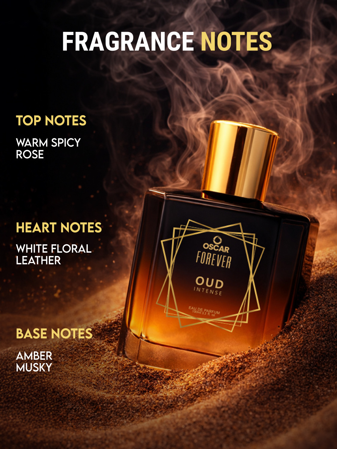 Image of OSCAR Forever Oud Intense Premium Perfume Combo | Strong & Long-Lasting Fragrance Eau de Parfum - 200 ml