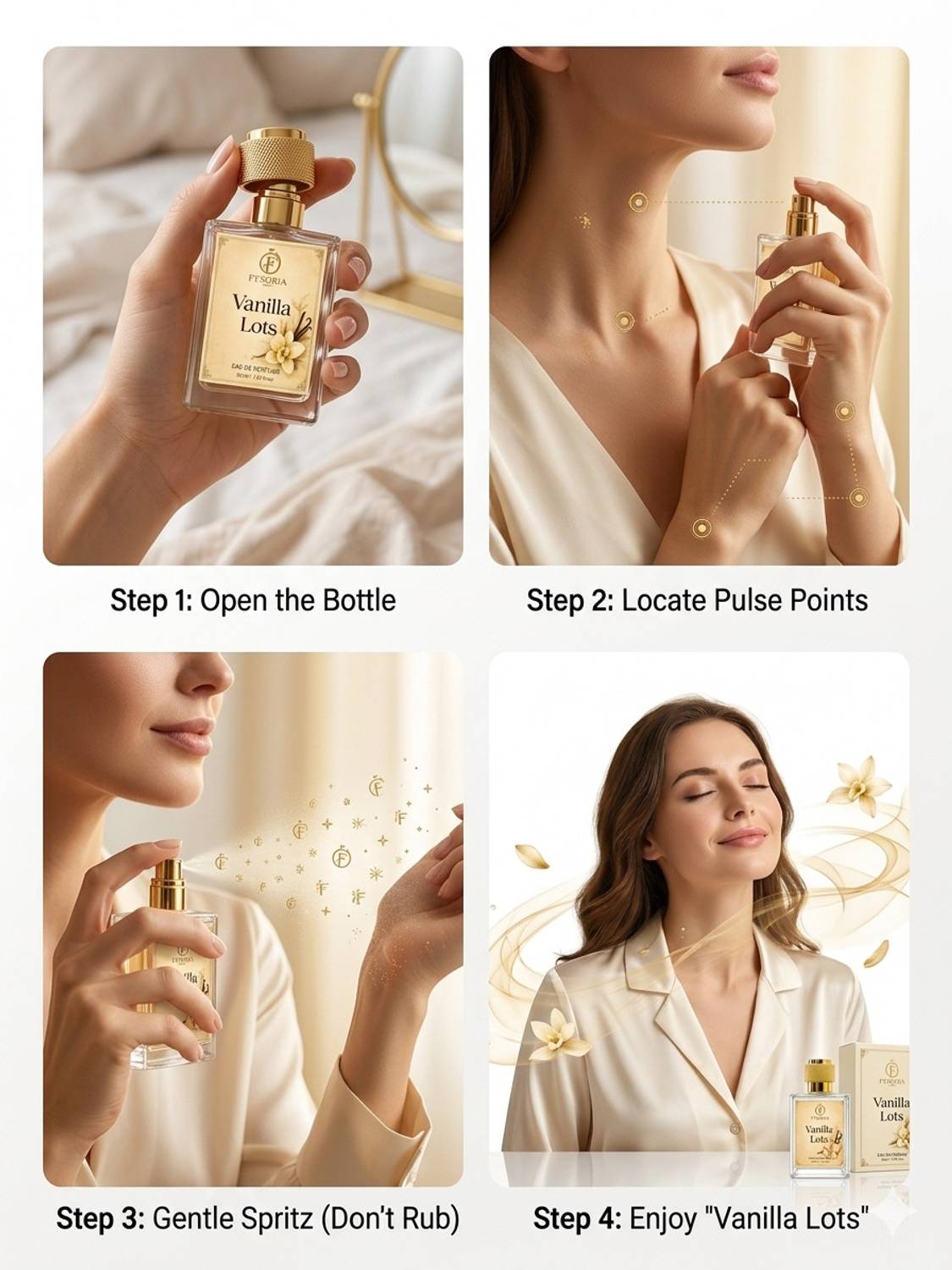 FYXORIA Vanilla Lots 50ml Body Perfume - Image 3