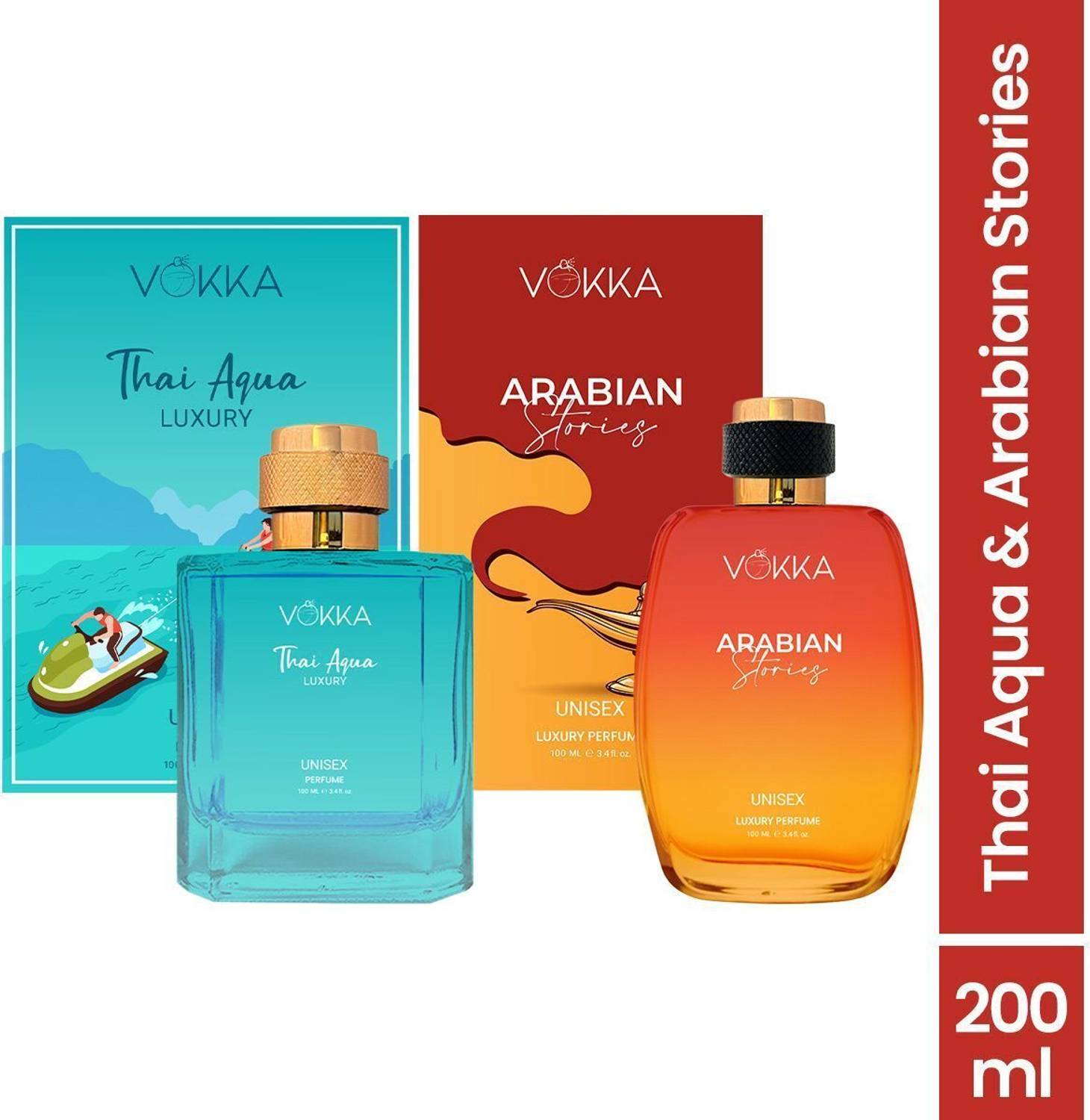 VOKKA Thai Aqua & Arabian Stories 100ml Eau de Parfum - Image 2