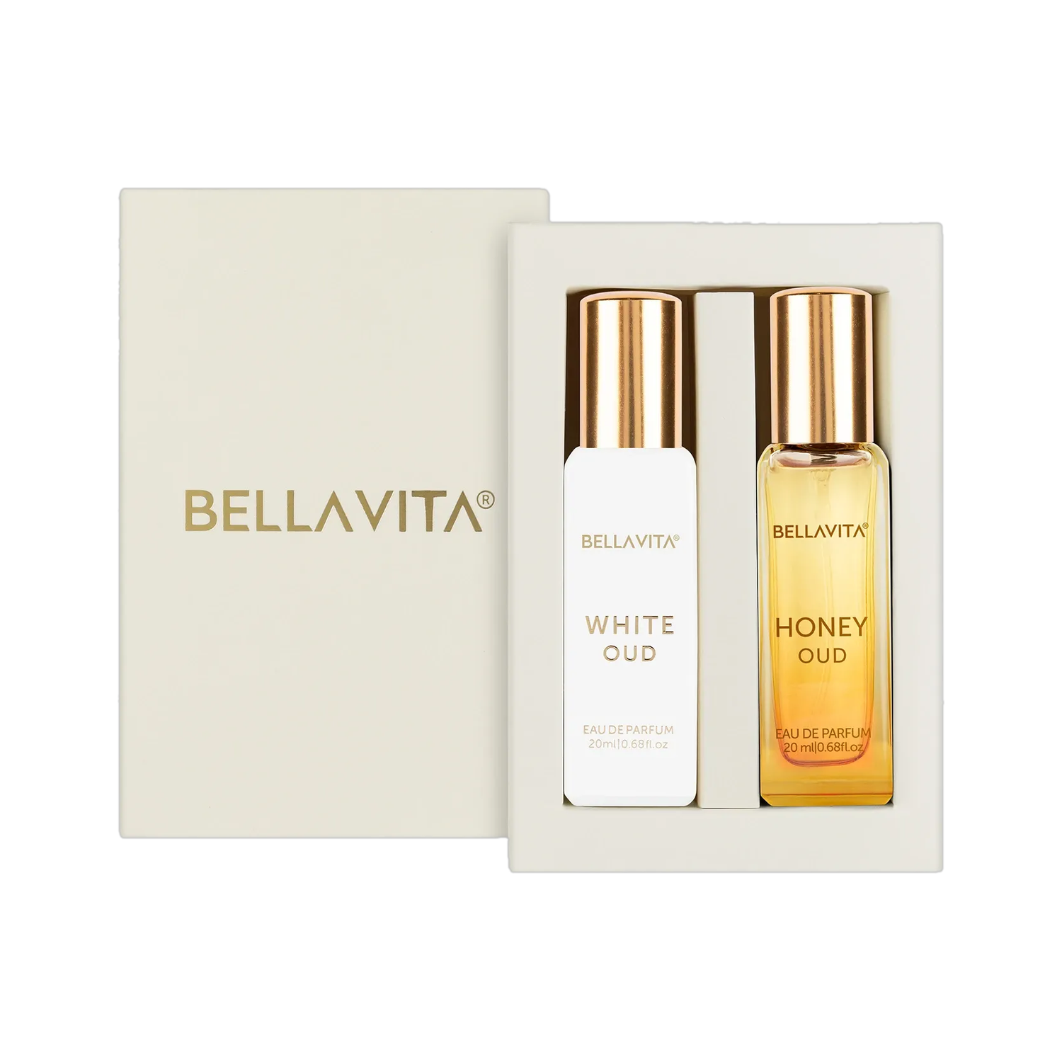 BELLAVITA White Oud & Honey Oud Pack of 2 · 20 ml (40 ml total)