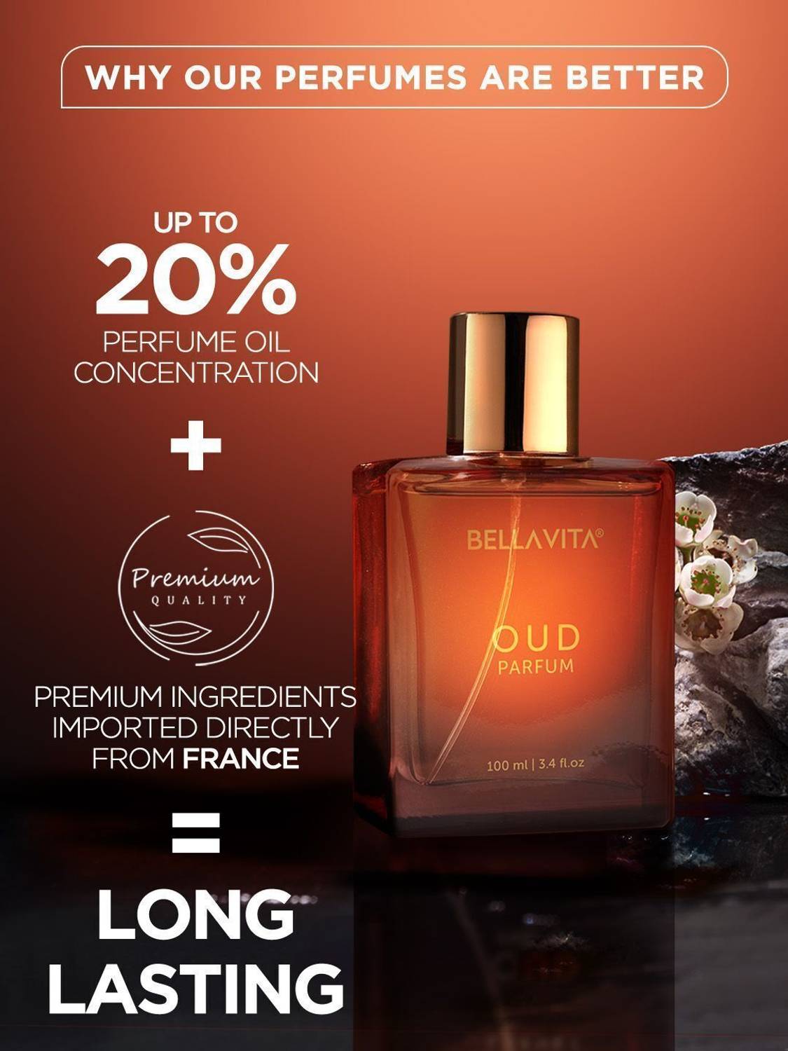 BELLAVITA OUD PARFUM Intense Perfume 100 ml - Image 5
