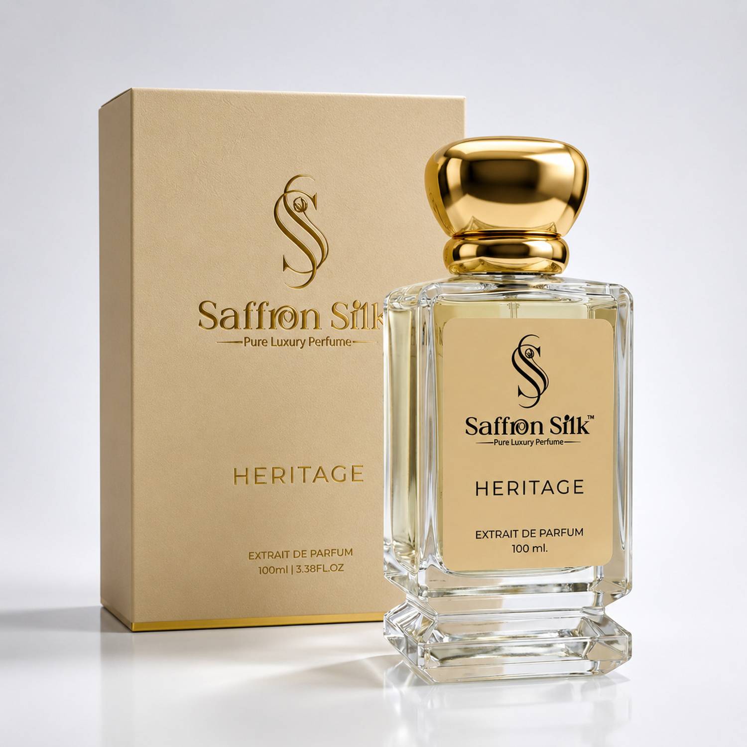 saffron silk Heritage Extrait De Parfum - 100 ml - Image 1