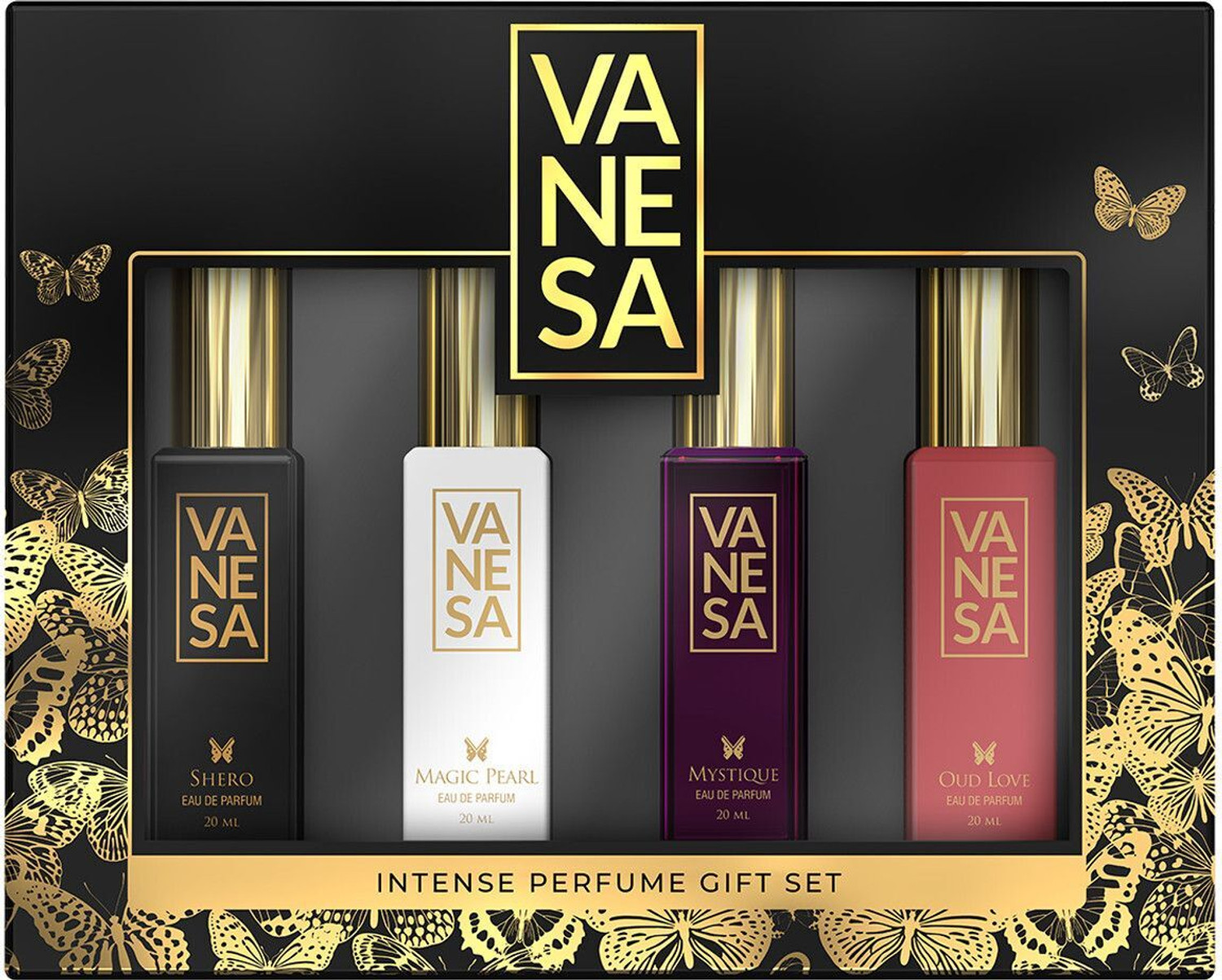 Image of VANESA Intense Perfume Gift Set (20ml x 4) Eau de Parfum - 80 ml