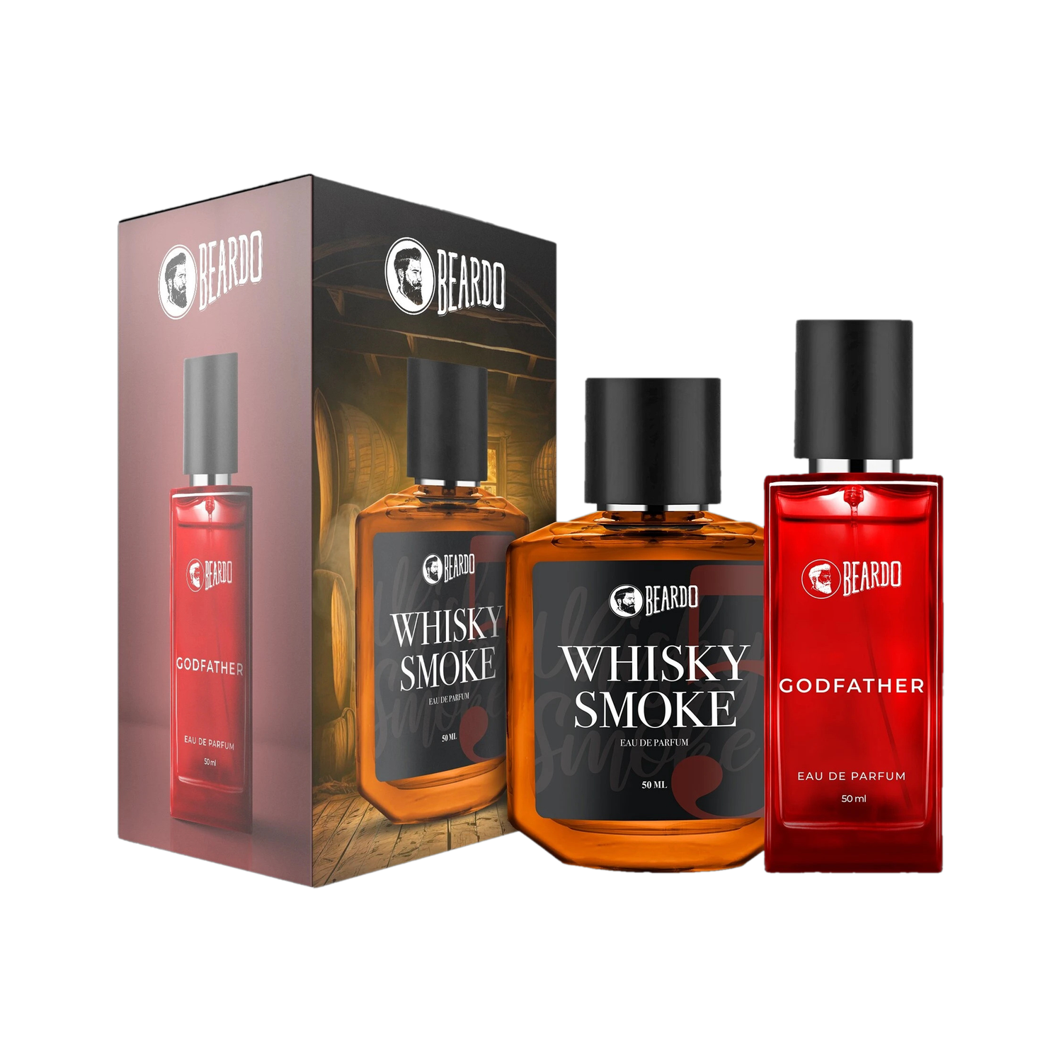 BEARDO Godfather & Whisky Smoke Perfume 100 ml - Image 1