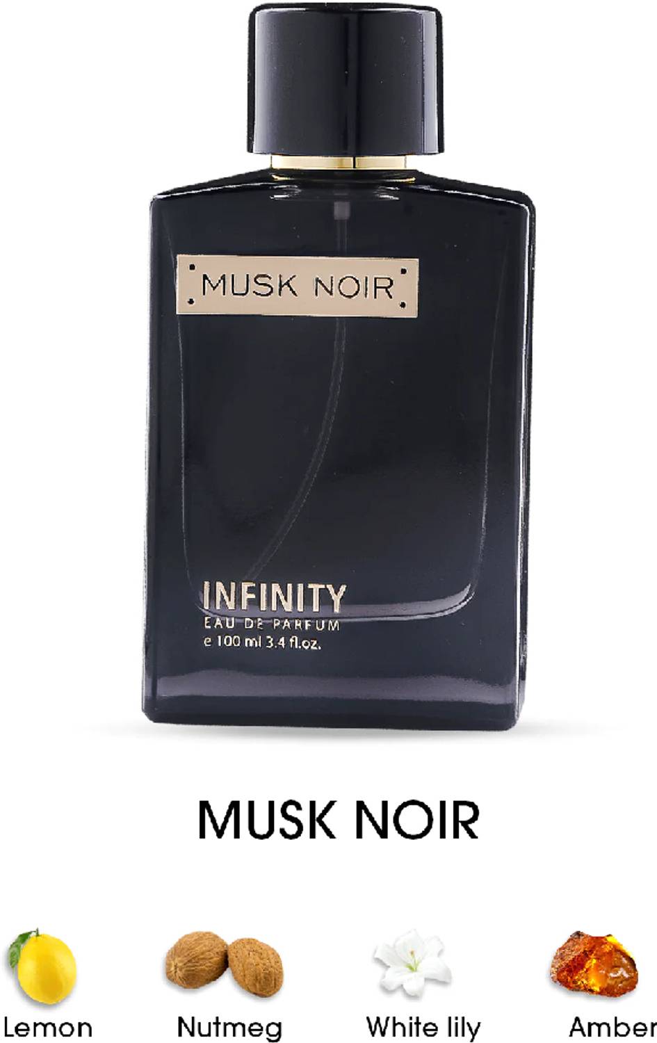 INFINITY Musk Noir 100ml Eau De Parfum - Image 5