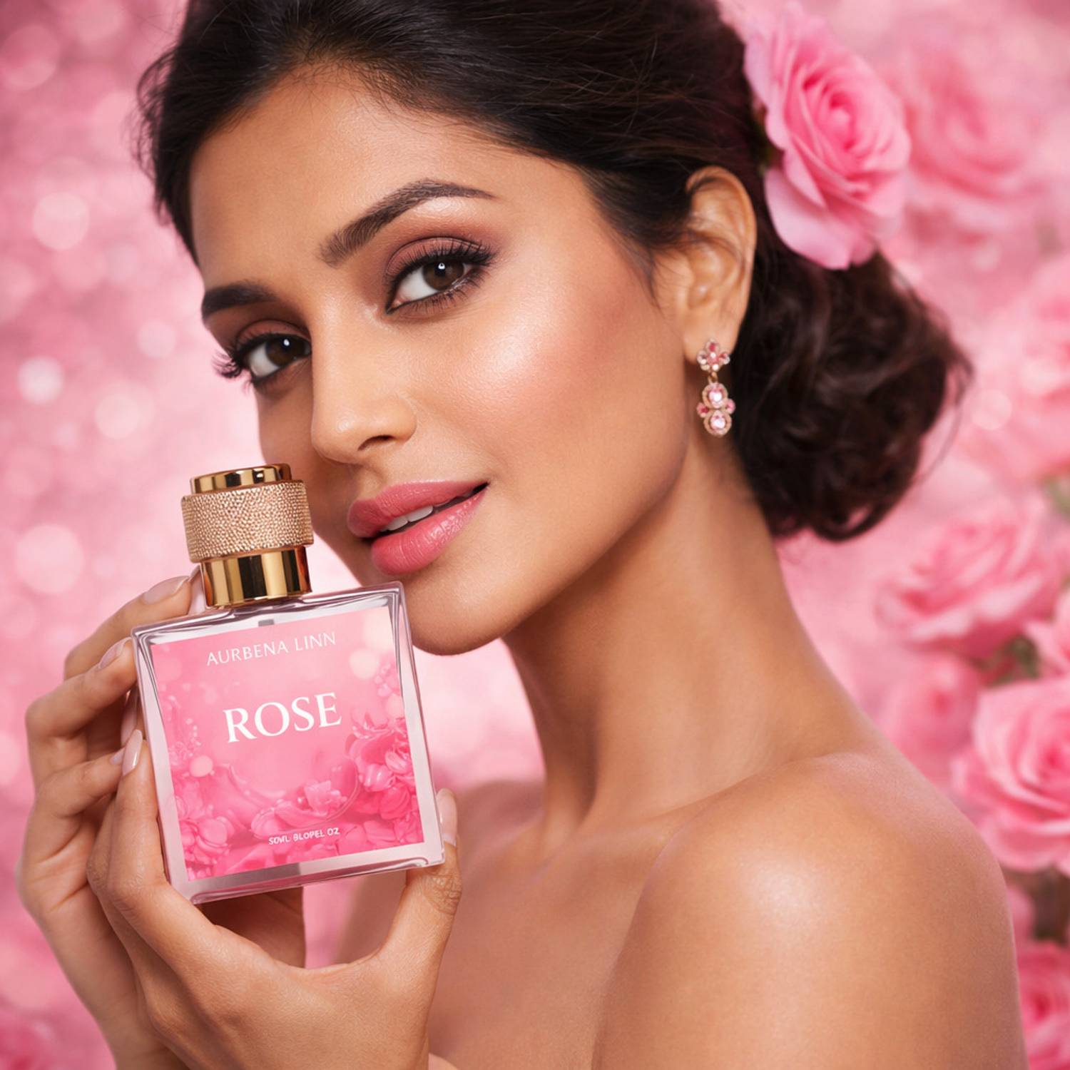 Aurbena Linn Red Rose Perfume 50 ml - Image 5