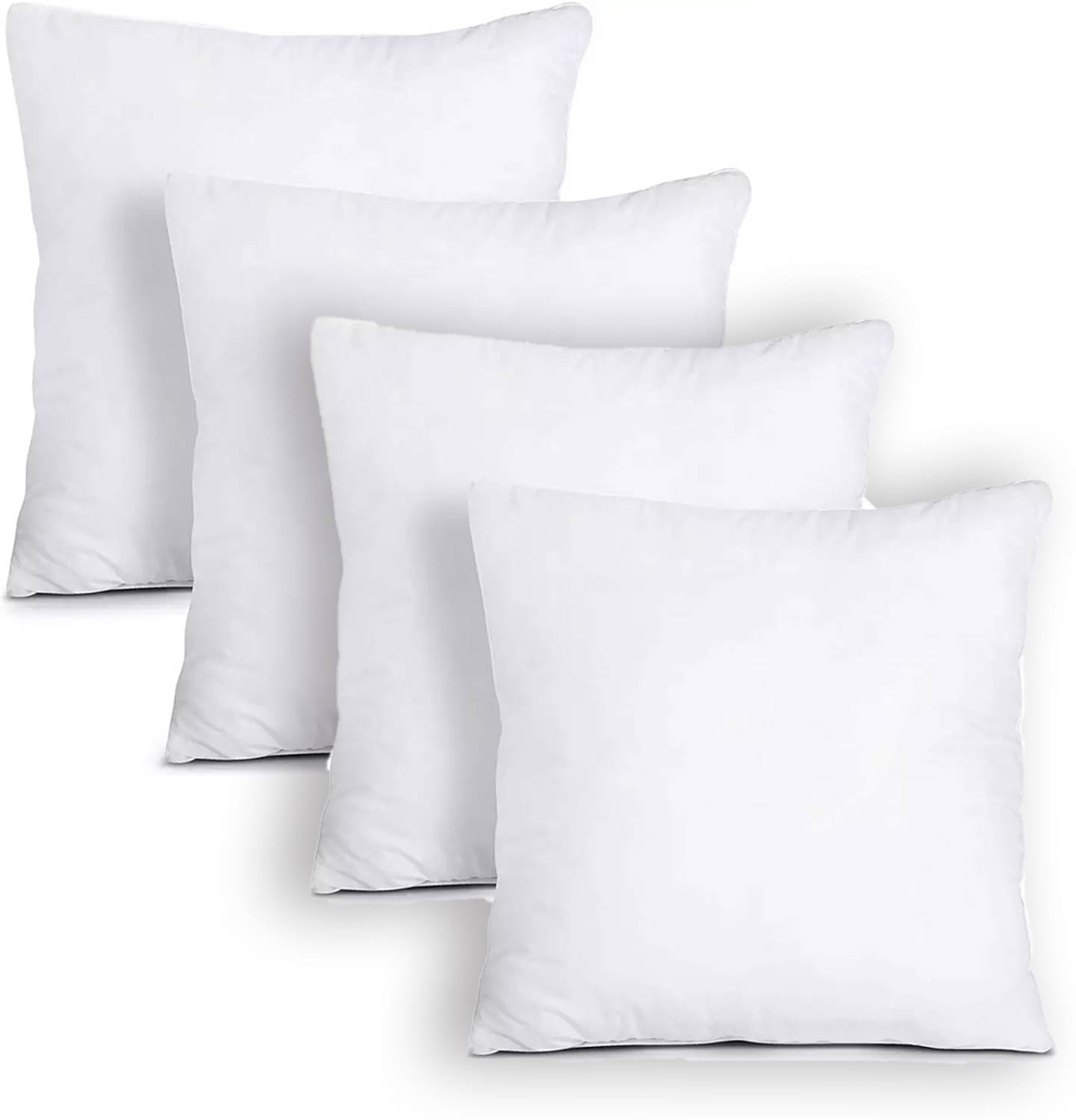 AJISH Microfibre Cushion Pack of 4 Solid