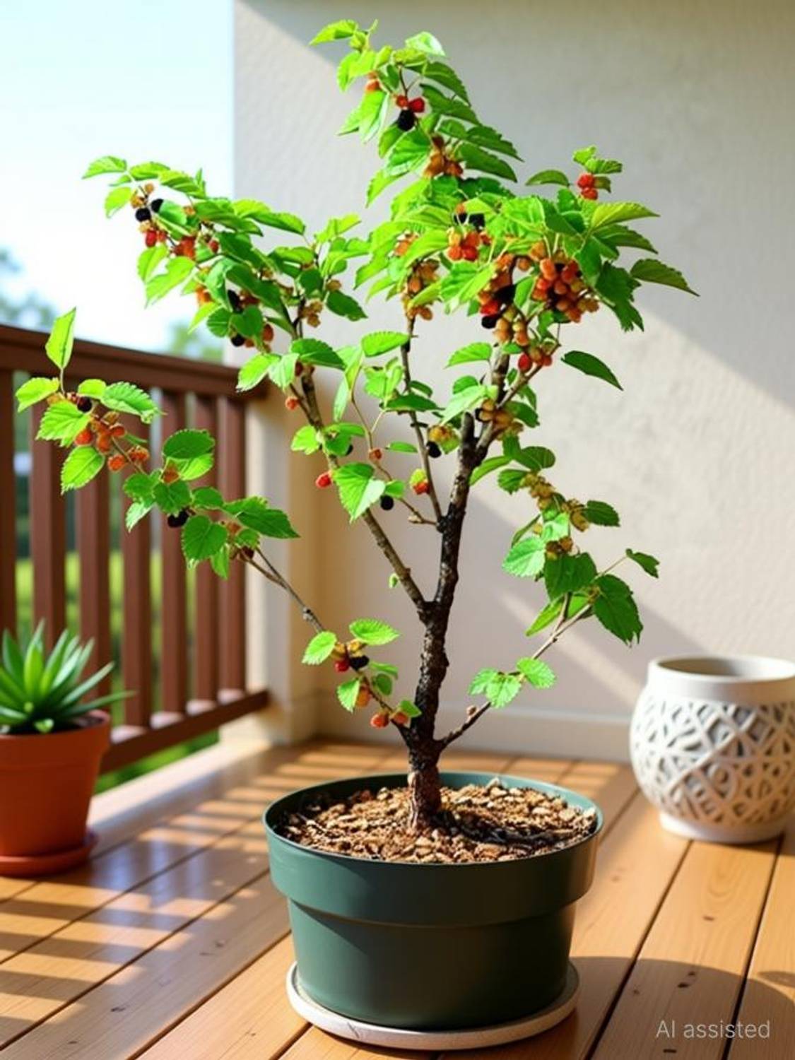 Aclipastal Shahtoot/Mulberry Plant sapling