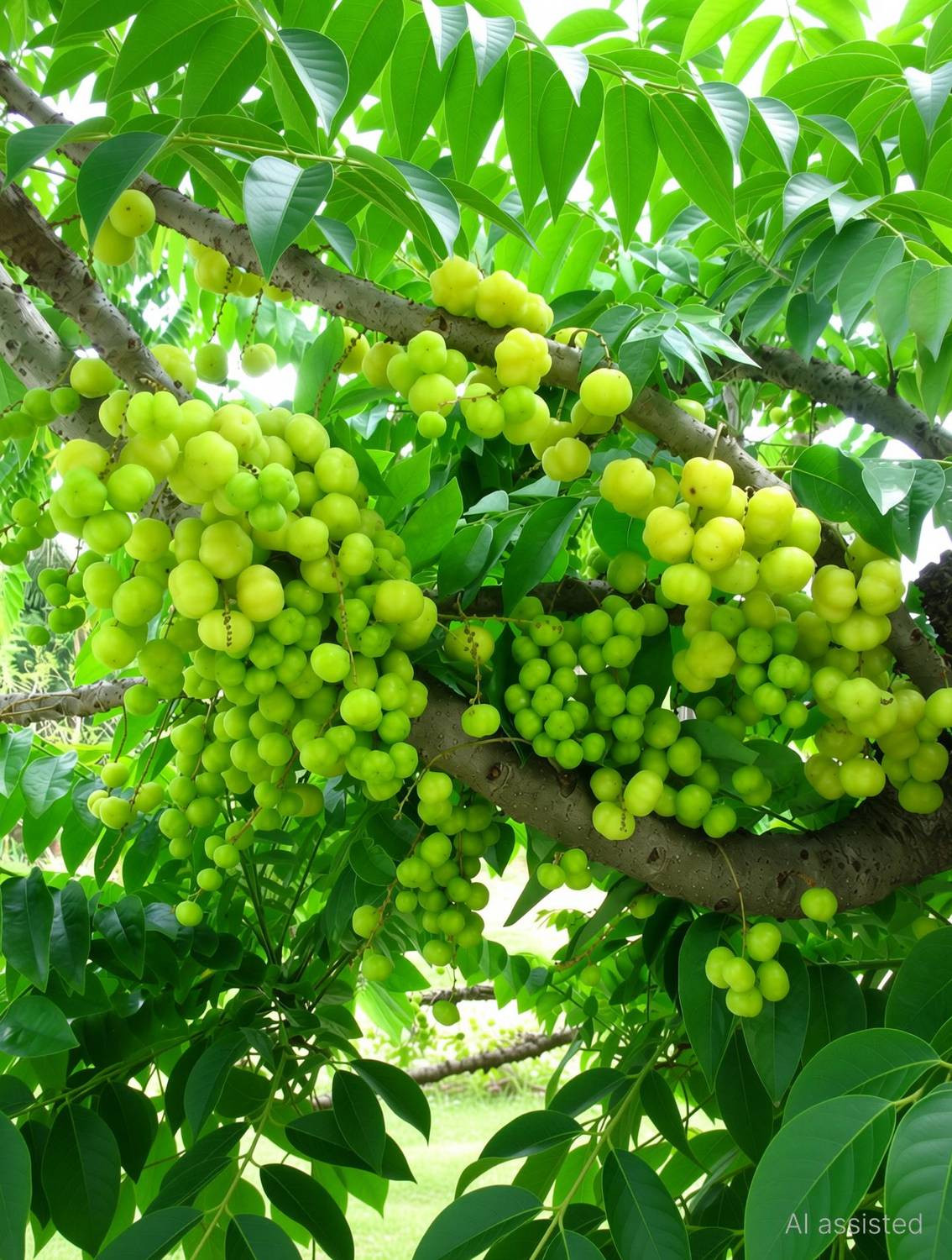 Aclipastal Star Gooseberry Plant sapling