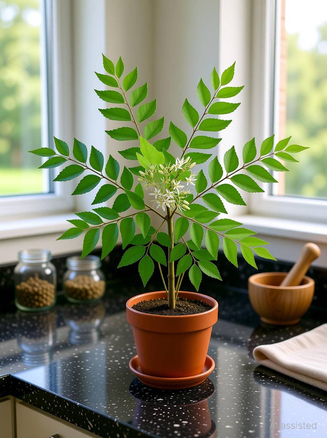 Adrita Curry Leaf Plant  sapling
