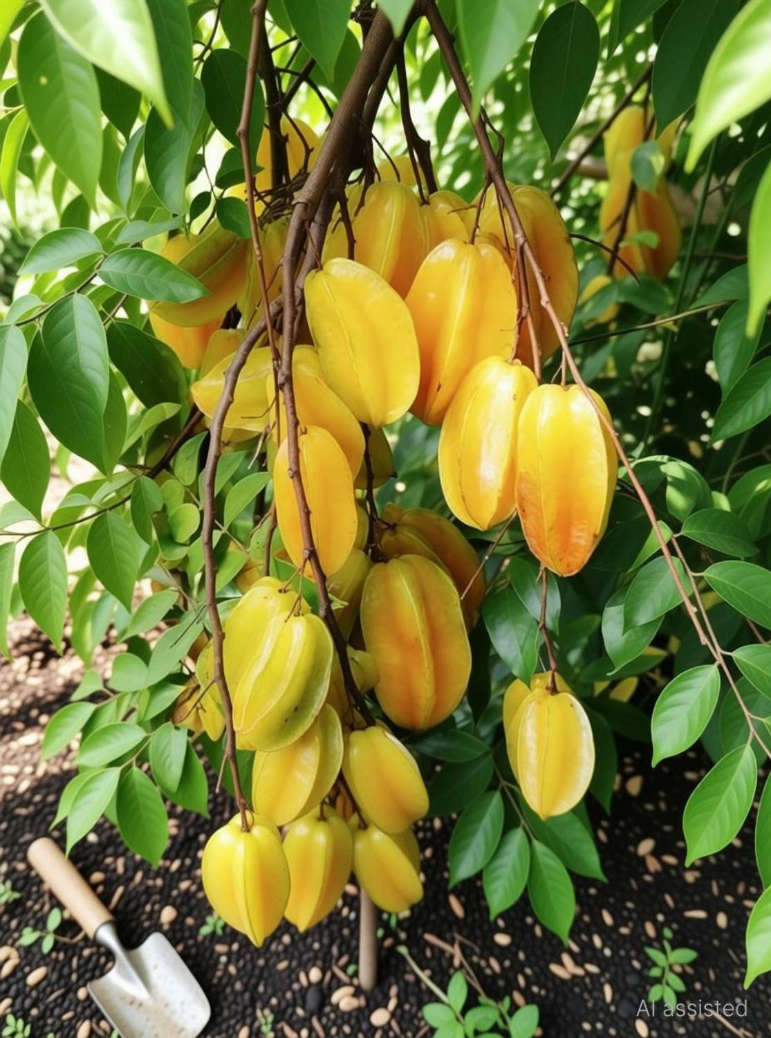 Aclipastal Star Fruit Carambola Grafted Plant sapling