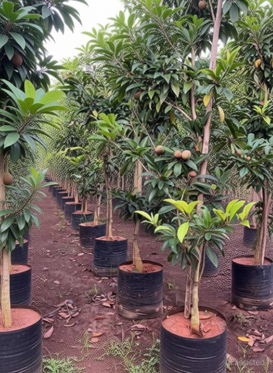 Aclipastal Chiku Plant  sapling