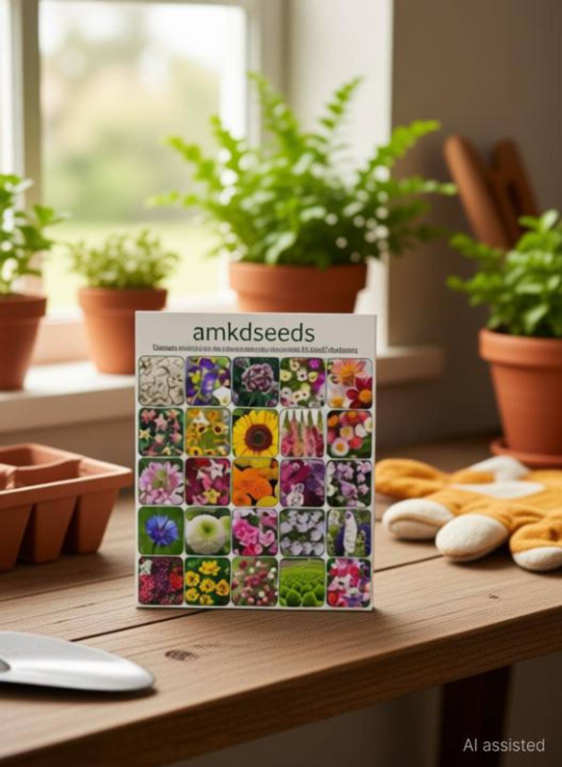 amkdseeds 25 variety combo flower seeds for home garden, summer,winter & spring all seasion Seed