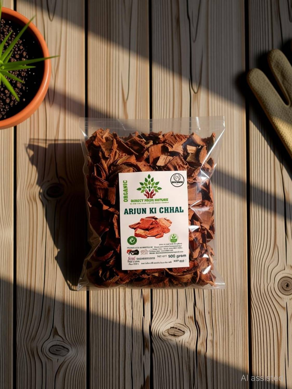 AnnieHerbs Arjun ki chhal, Arjun bark, Arjun chal Seed