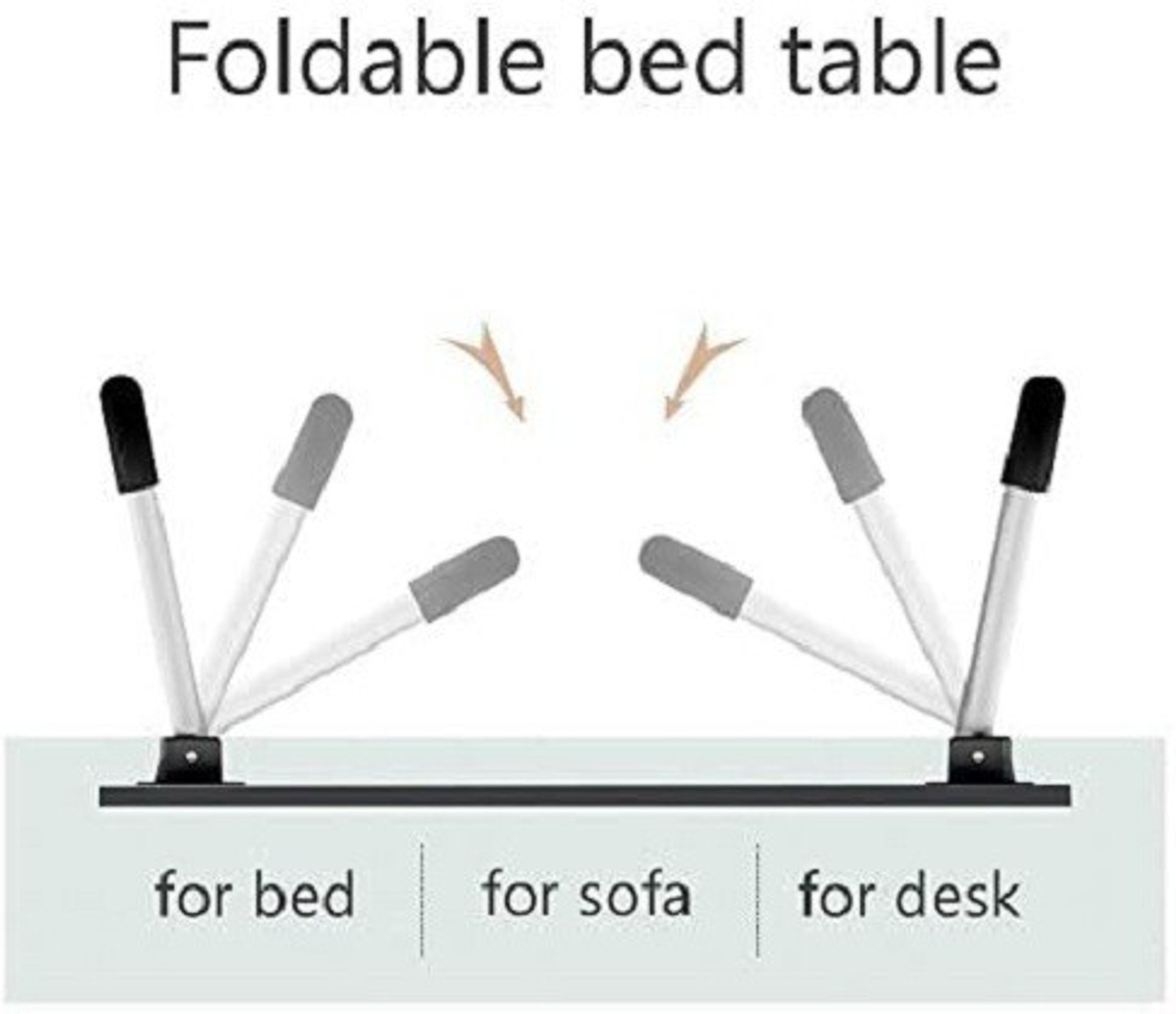 Image of FurniGully Multipurpose Foldable with Cup Holder, Study , Bed Metal Portable Laptop Table