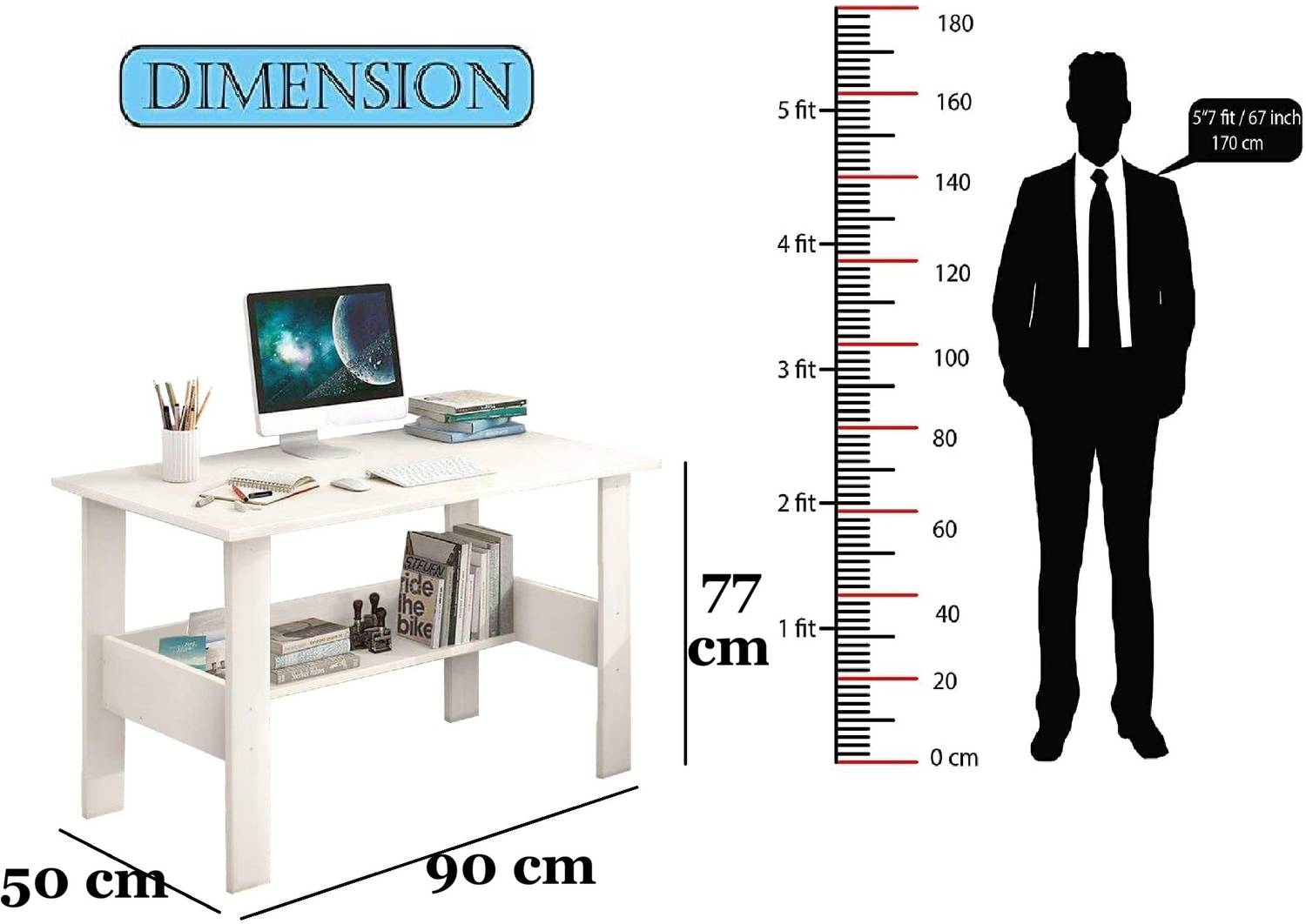 Flipkart Perfect Homes Multipurpose Table - Image 2