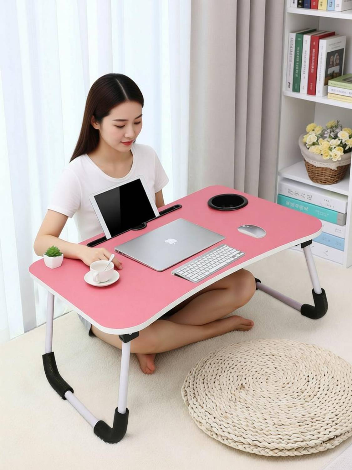 Prachi Lapdesk for Children Bed Foldabe Table Work Office Home Bed - Image 1