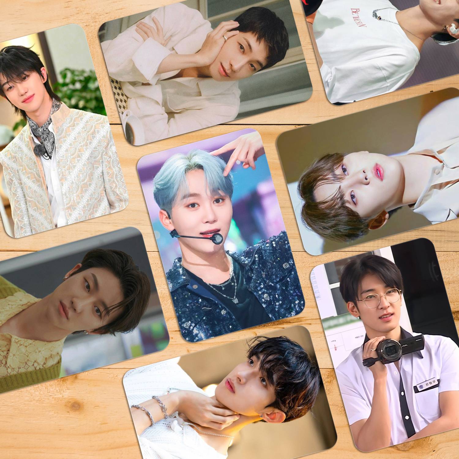 Seventeen Bias Pack Photo cards ( Set of 26 + 6 Freebies ) Paper