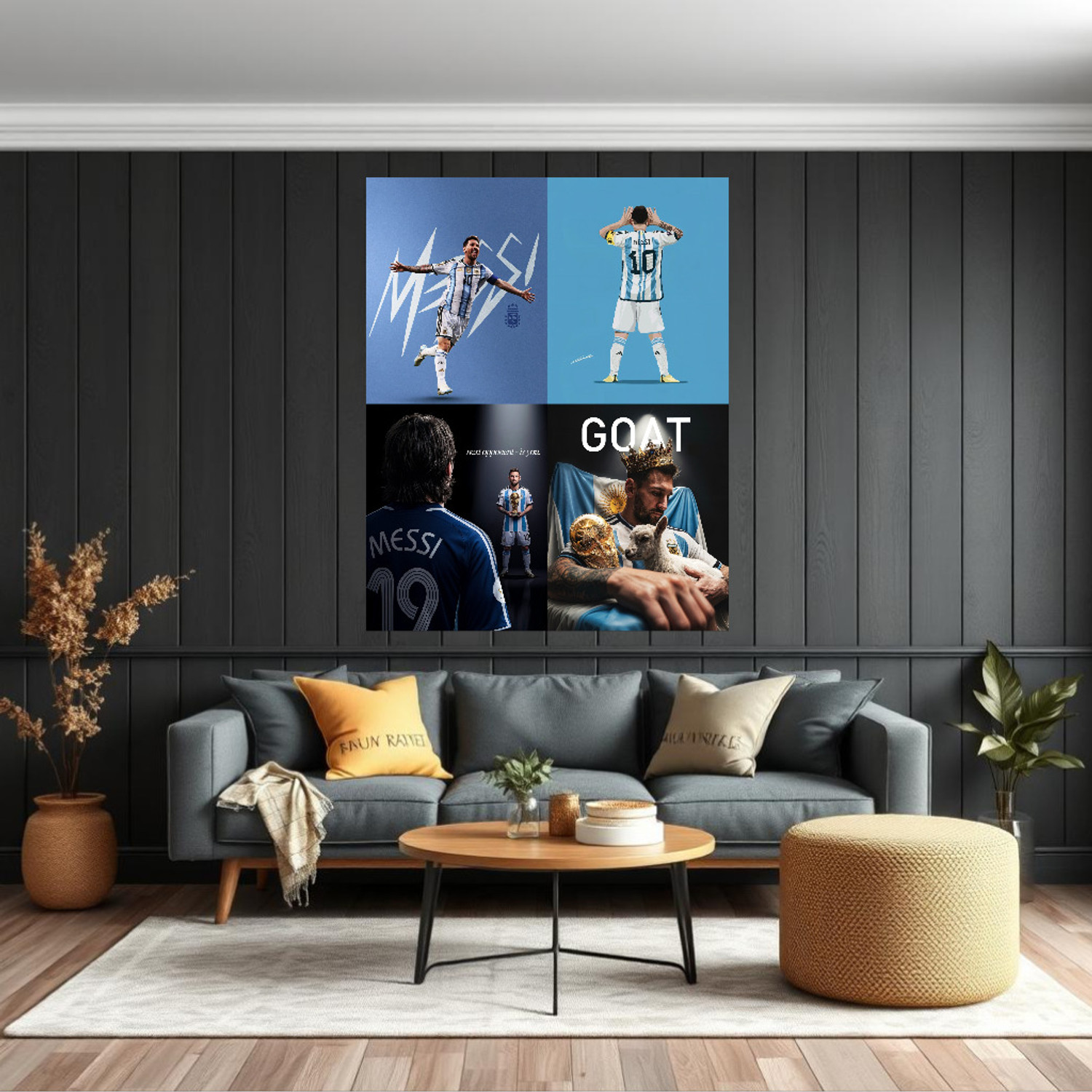 Image of Lionel Messi GOAT Wall Poster x Photographic Paper