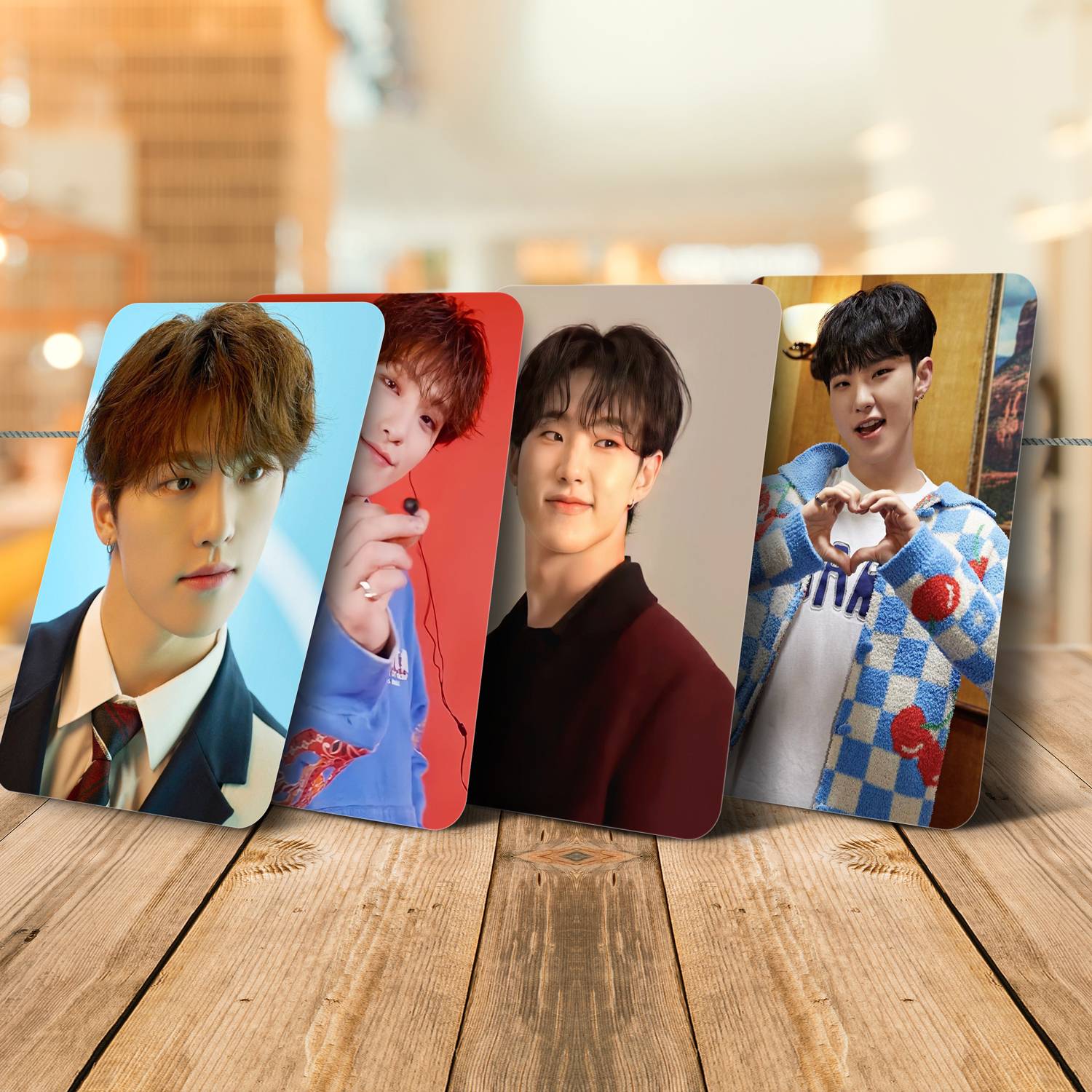 Seventeen Bias Pack Photo cards ( Set of 26 + 6 Freebies ) Paper