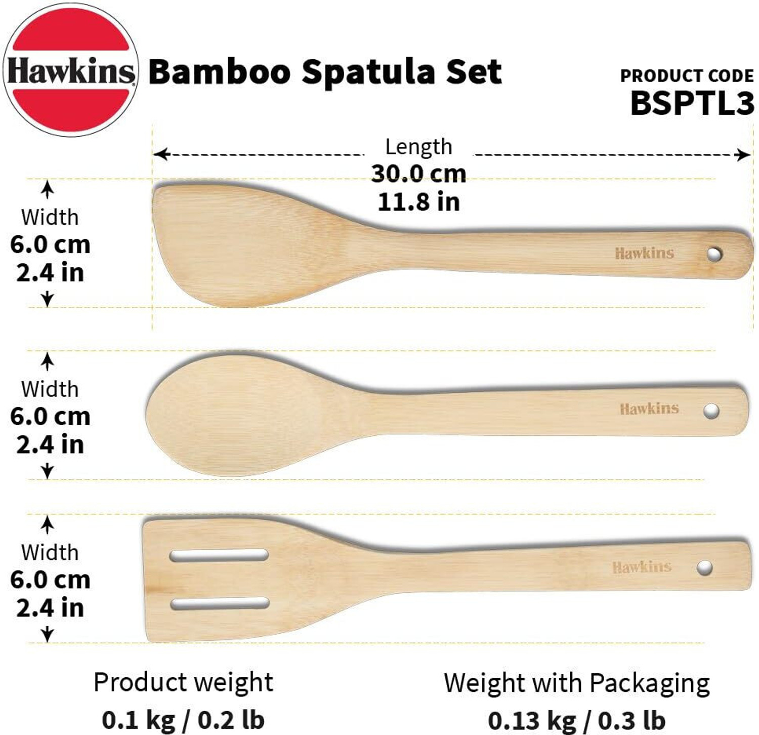 Image of Hawkins Ceramic Coted Kadhai with Glass Lid 3.5L,Cooker 5L,SPATULA 3pc SET BSPTL3, Kadhai 40 cm, 28 cm, 32 cm diameter with Lid 3.5 L, 5 L capacity