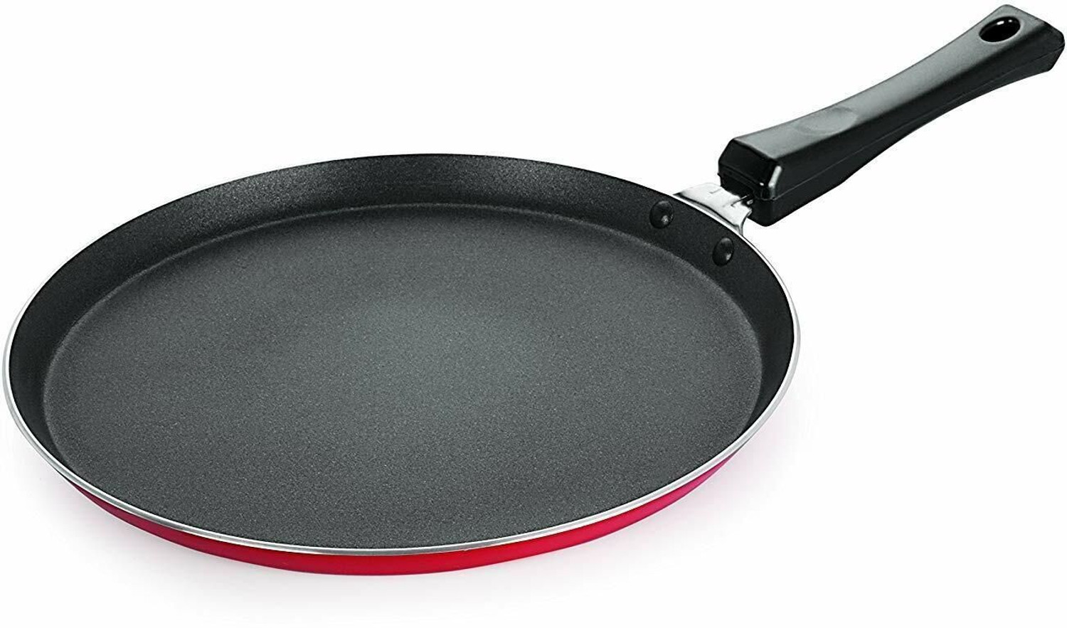 Image of Sahas Non Induction Base 28 cm Nonstick Dosa Tawa Tawa 28 cm diameter
