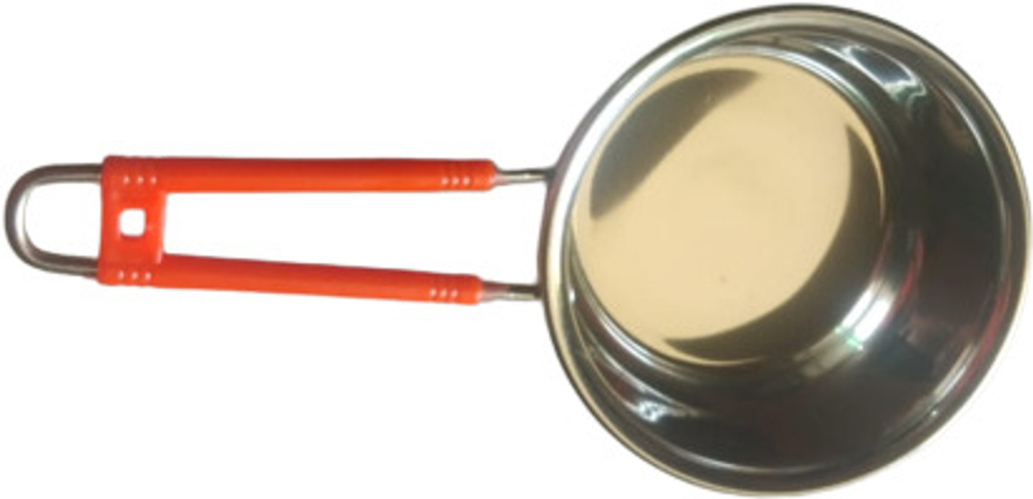 Image of Neerdhar by Neerdhar Copper Bottom wire handle sauce pan with lid. - 1000 Ml Sauce Pan 16 cm diameter with Lid 1 L capacity