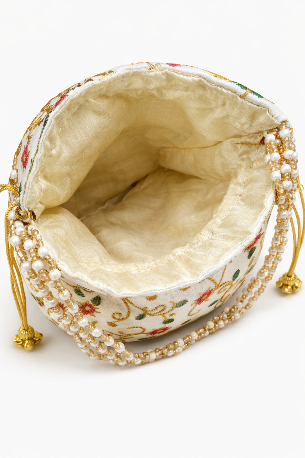 Image of Art n jewels Women White Potli