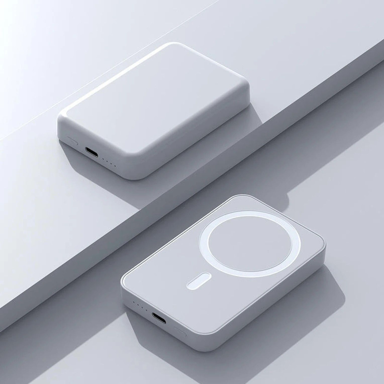 Image of world of xssories 10000 mAh 20 W Wired & Wireless With MagSafe Ultra Slim Pocket Size Power Bank