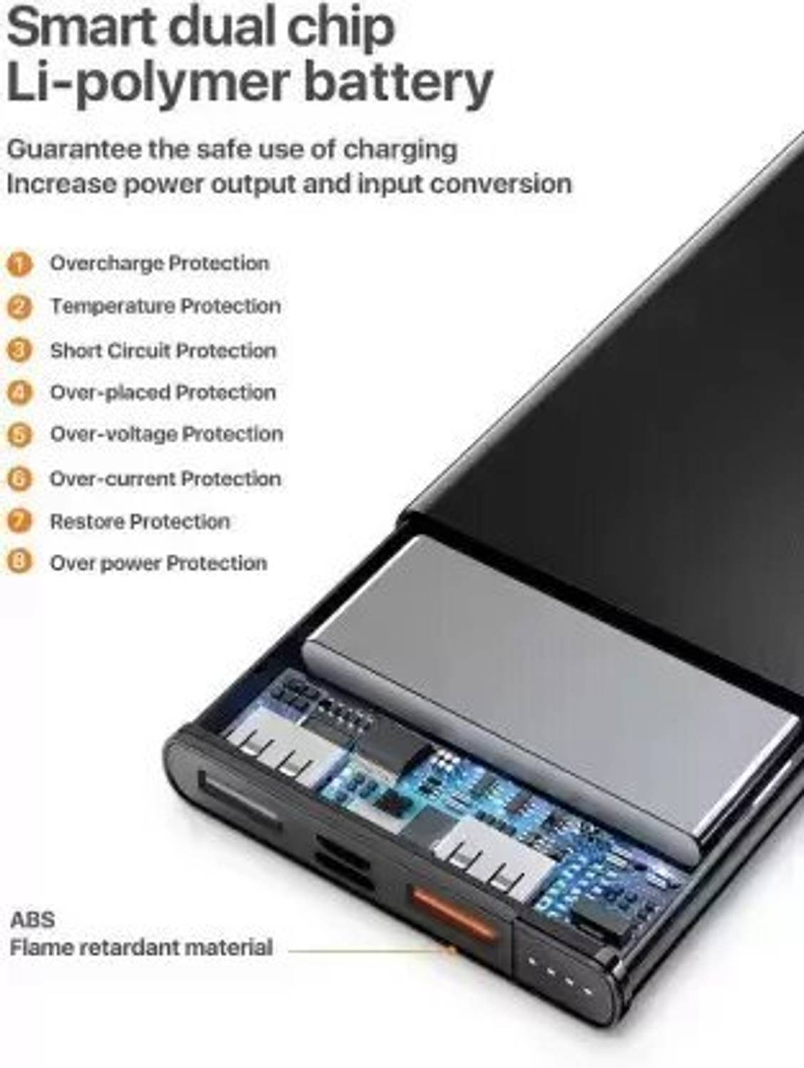 DG 24100 mAh 22.5W Power Bank Black - Image 5