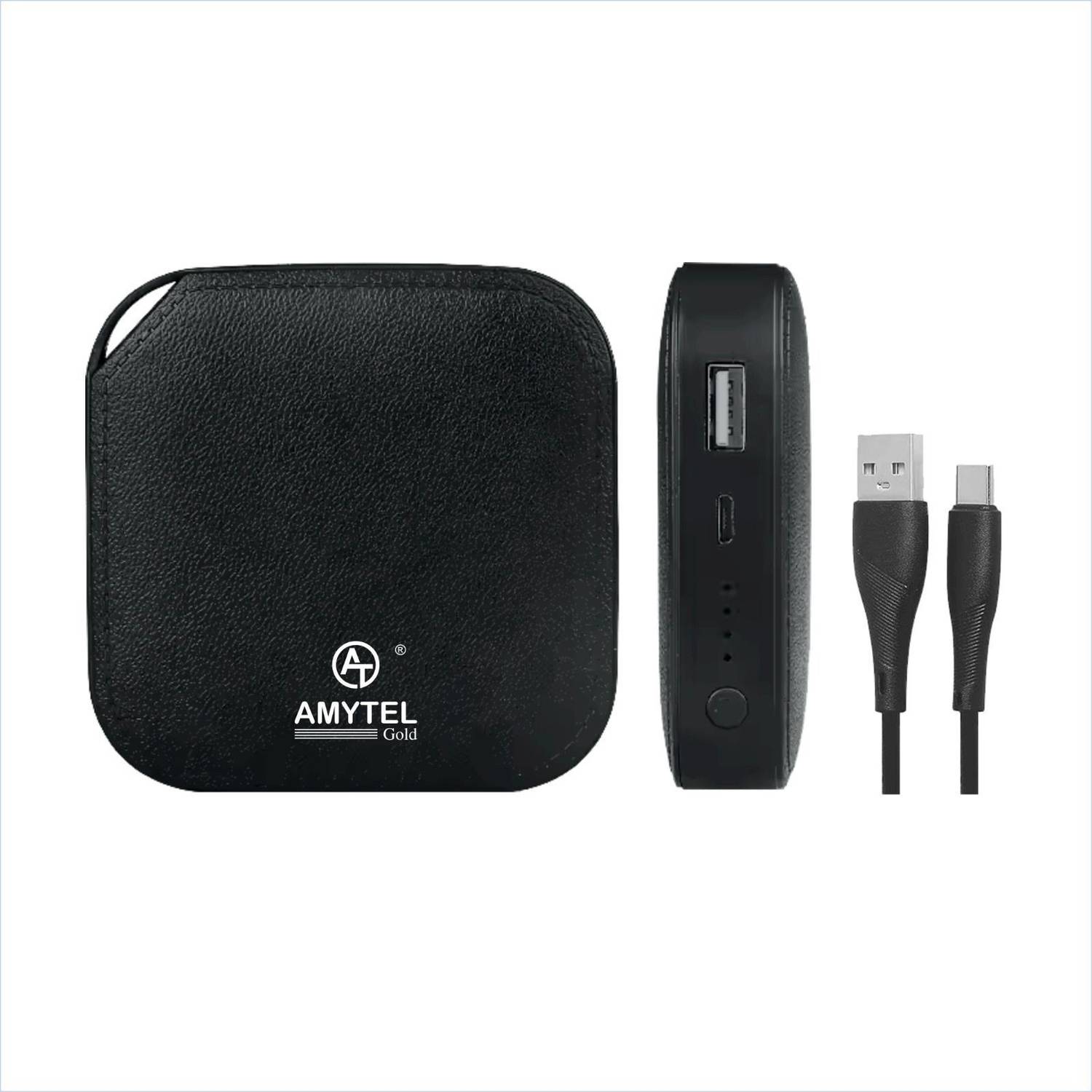 AMYTEL 10000 mAh 15 W Mini Pocket Size Power Bank