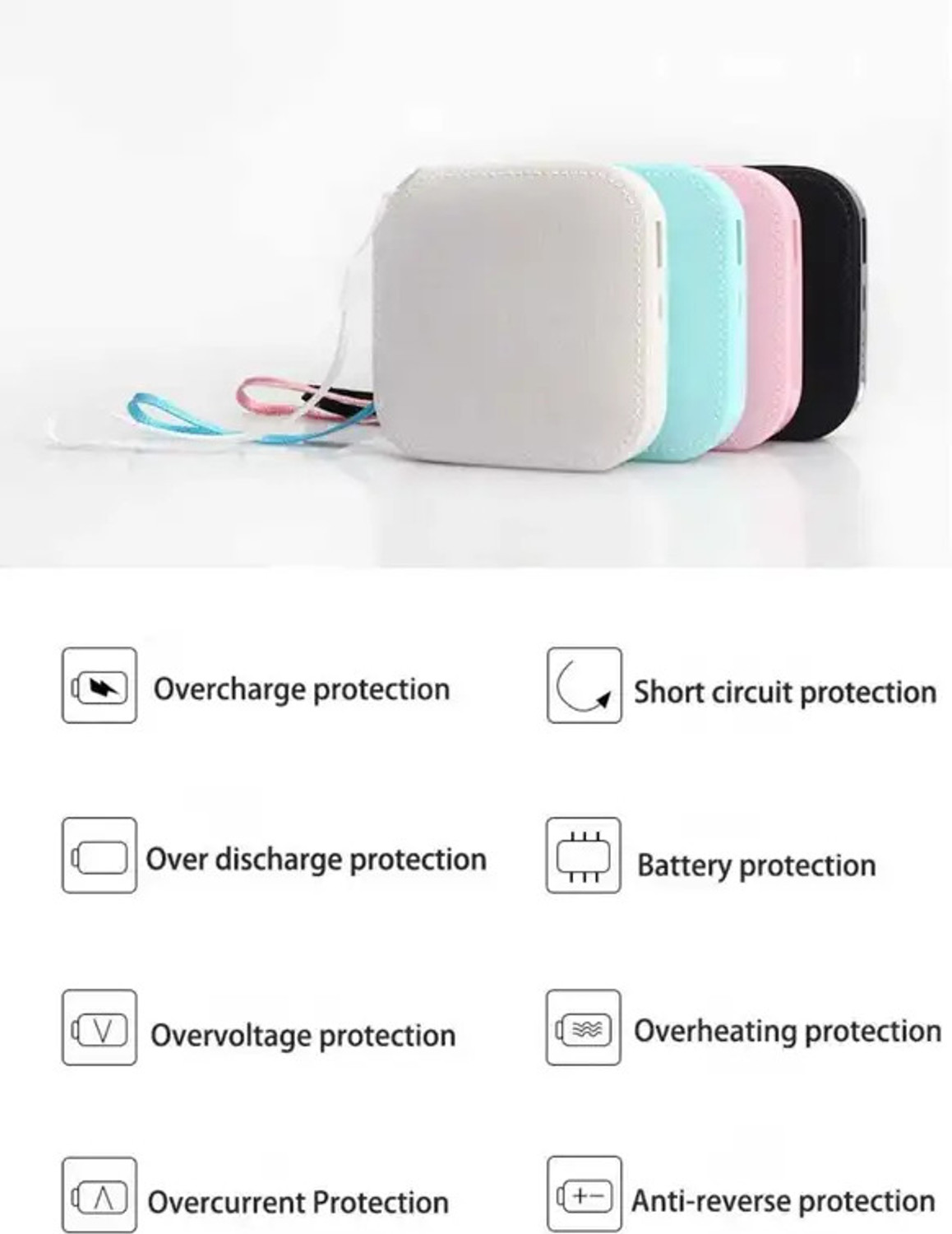 Image of FluSun india 10000 mAh 15 W Nano Pocket Size Power Bank