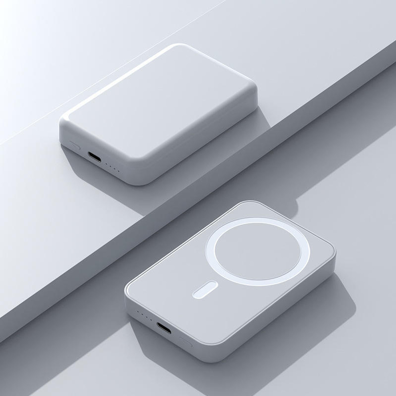 Image of FAHIG 10000 mAh 22.5 W Wired & Wireless With MagSafe Compact Pocket Size Power Bank