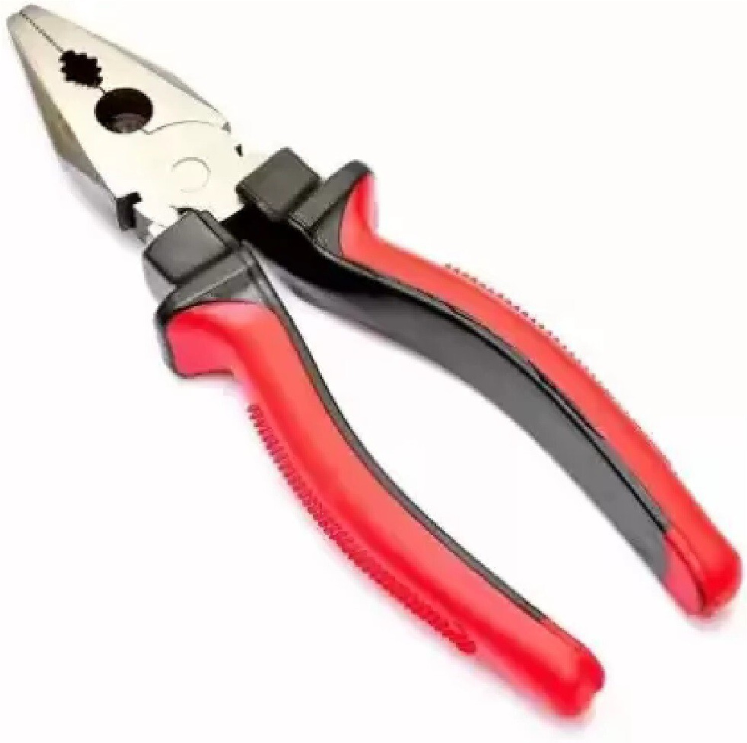 Image of GrabMoor Combo of G7 8 inch Plier, Wire Cutter, 2in1 Tester, 2in1 Screwdriver, Nose Plier Hand Tool Kit