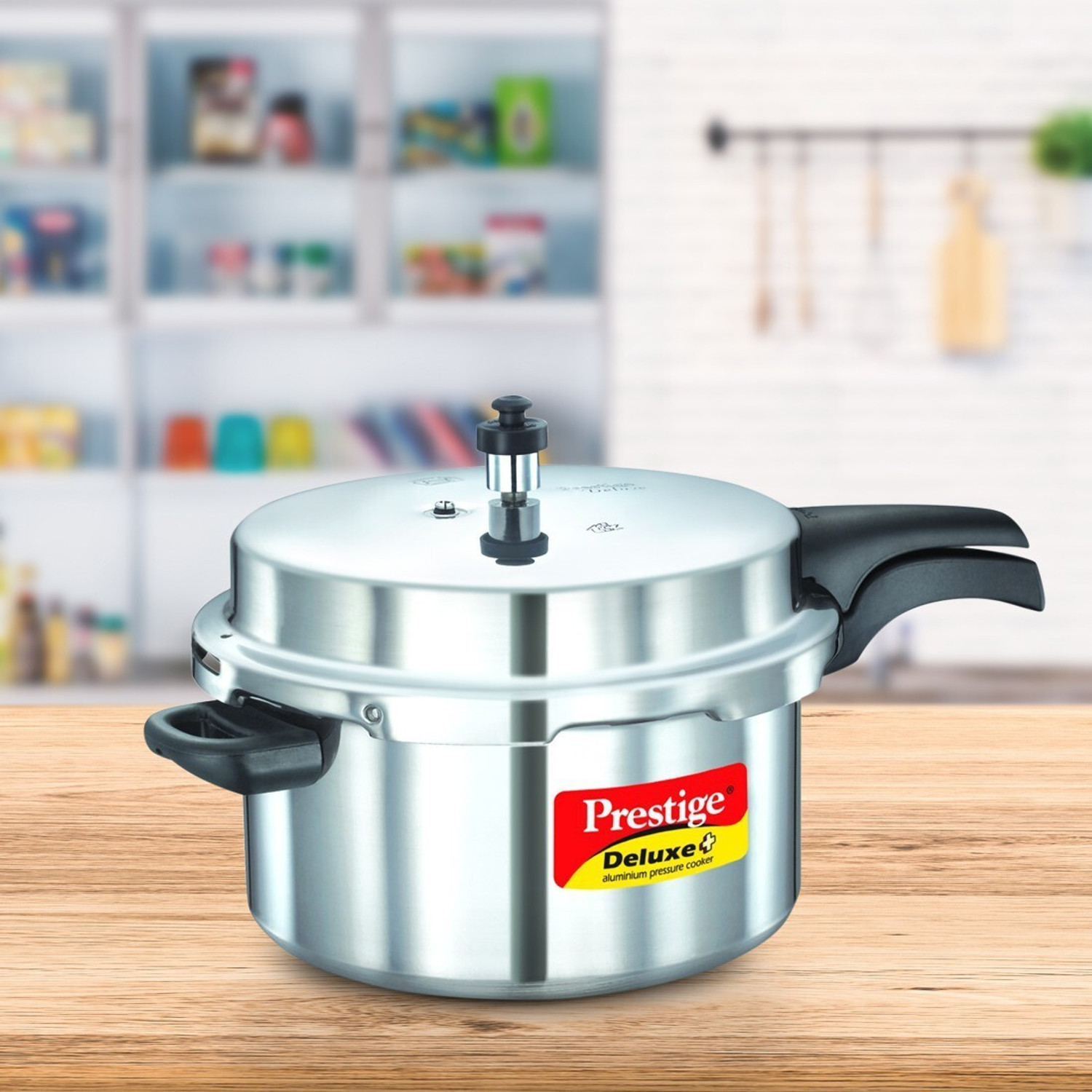Image of Prestige Deluxe Plus 7.5 L Outer Lid Induction Bottom Pressure Cooker