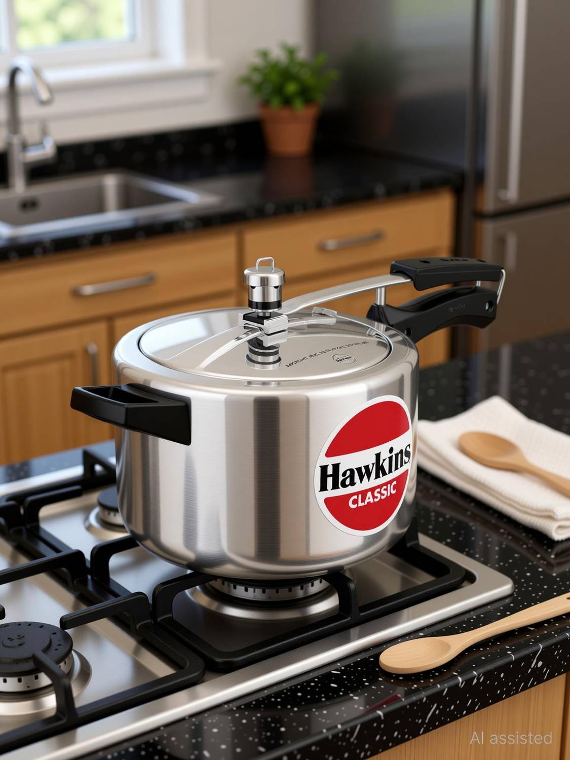Hawkins Classic 5L Pressure Cooker - Image 1